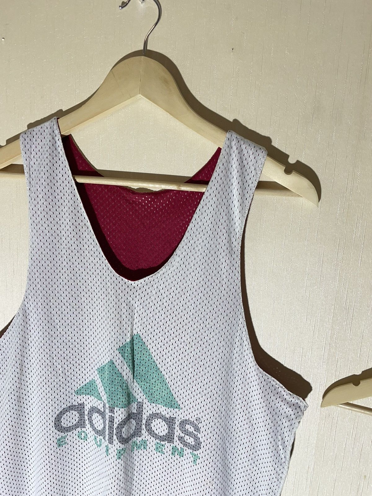 Adidas × Vintage Adidas Equipment vintage singlet t shirt 90s Size US M / EU 48-50 / 2 - 4 Thumbnail