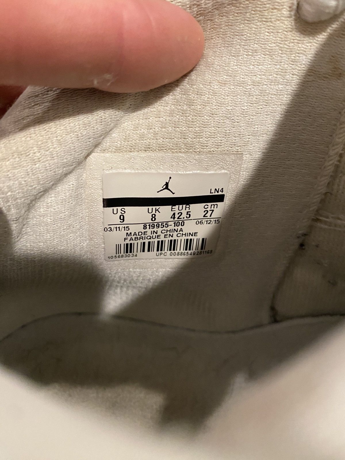Jordan Brand Air Jordan 10 Retro Ovo Size US 9 / EU 42 - 6 Thumbnail