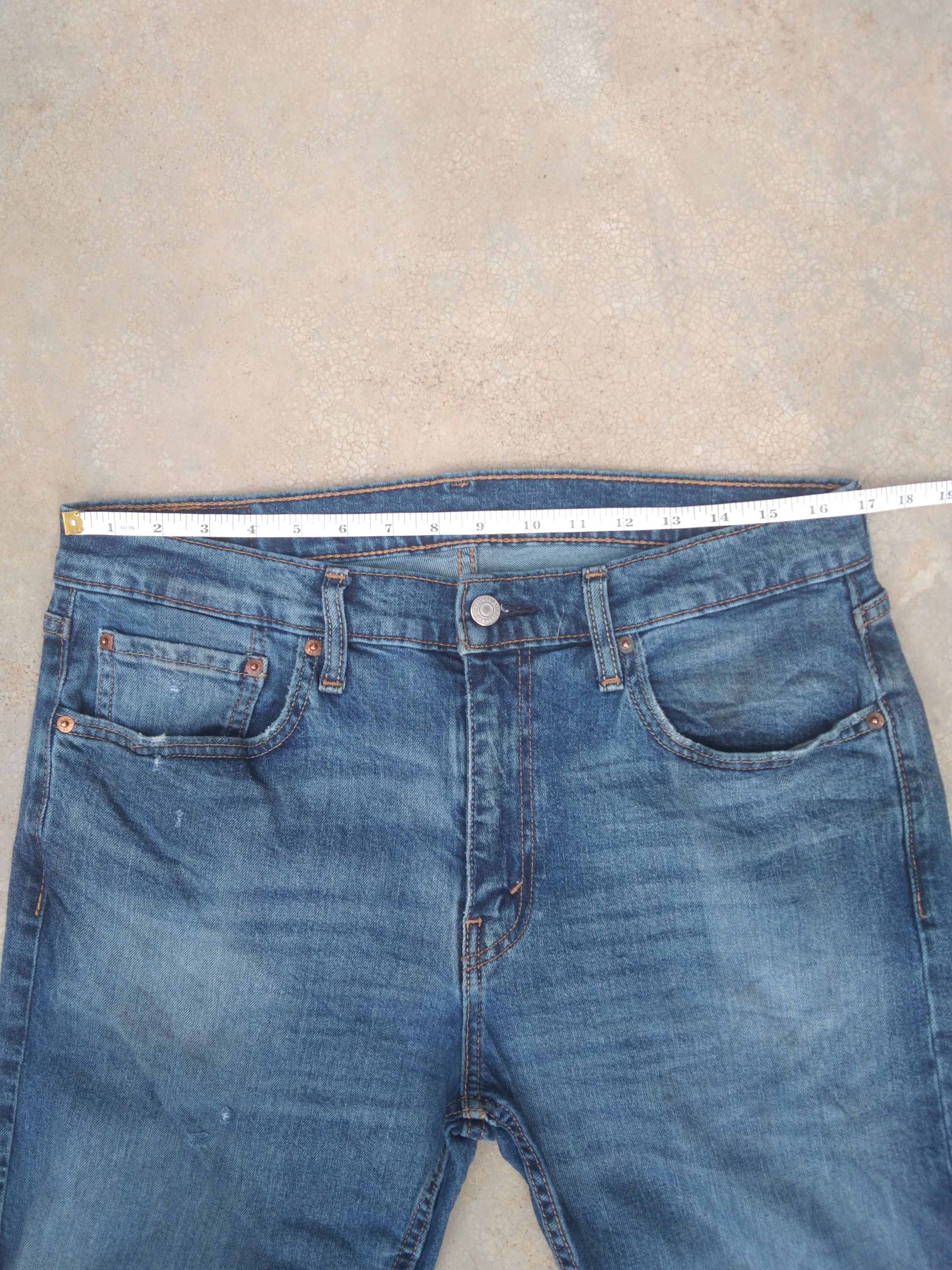 Levi's Vintage Levi's Jeans 502 Washed Blue Denim 33x31 Size US 33 - 5 Thumbnail