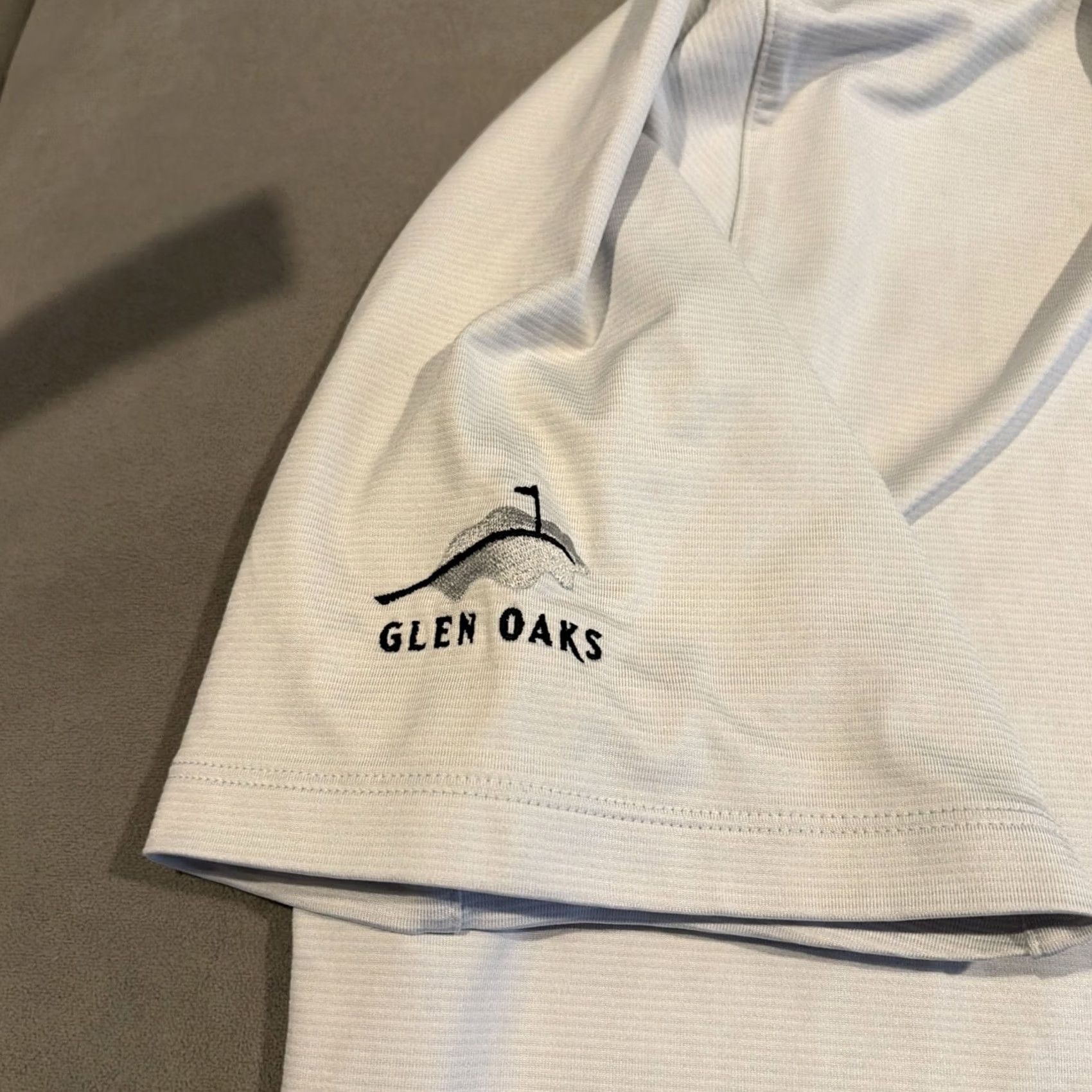 Nike Nike Golf Polo - Glen Oaks Country Club - THE NORTHERN TRUST - Men XL White Polo Size US XL / EU 56 / 4 - 3 Thumbnail