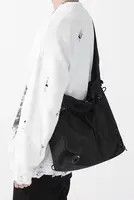 Japanese Brand Military utility ruched nylon messenger bag shoulder bag Size ONE SIZE - 2 Thumbnail