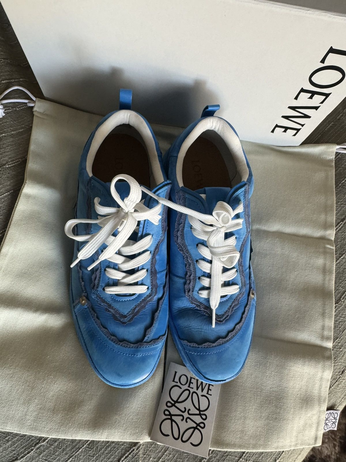 Loewe Loewe Deconstructed Sneaker blue Size US 9 / EU 42 - 10 Thumbnail