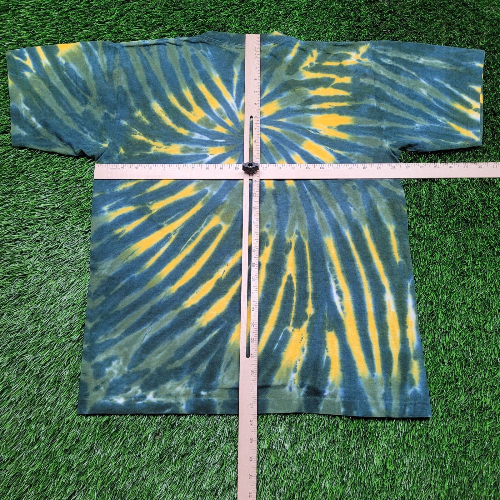Vintage VTG 90s Spiral Tie-Dye Royals Shirt Large Single Stitch USA Size US L / EU 52-54 / 3 - 6 Thumbnail