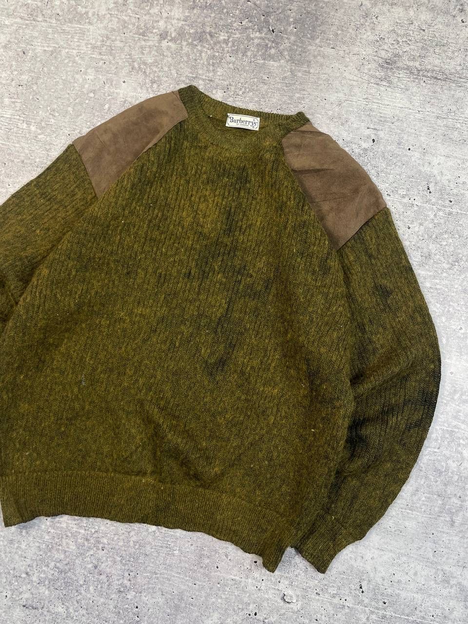 Burberry Vintage Burberrys Wool Mohair Sweater Y2K Size US L / EU 52-54 / 3 - 3 Thumbnail