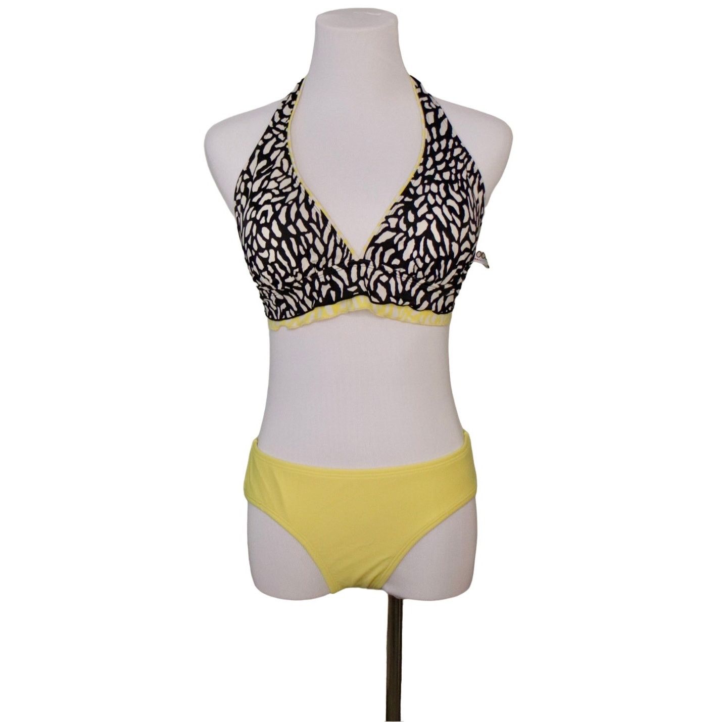 Other 24th & Ocean Yellow Ruffle Bikini Swimsuit MEDIUM Beach Size M / US 6-8 / IT 42-44 - 1 Thumbnail