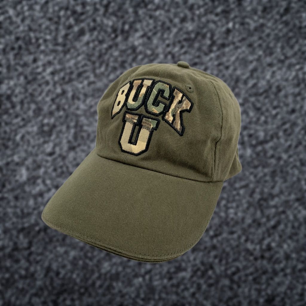 Arrow Guns & Arrows Buck U Adjustable Baseball Cap Men's Green New Baseball Cap Men Green Adjustable Buck U Cap Size ONE SIZE - 1 Thumbnail