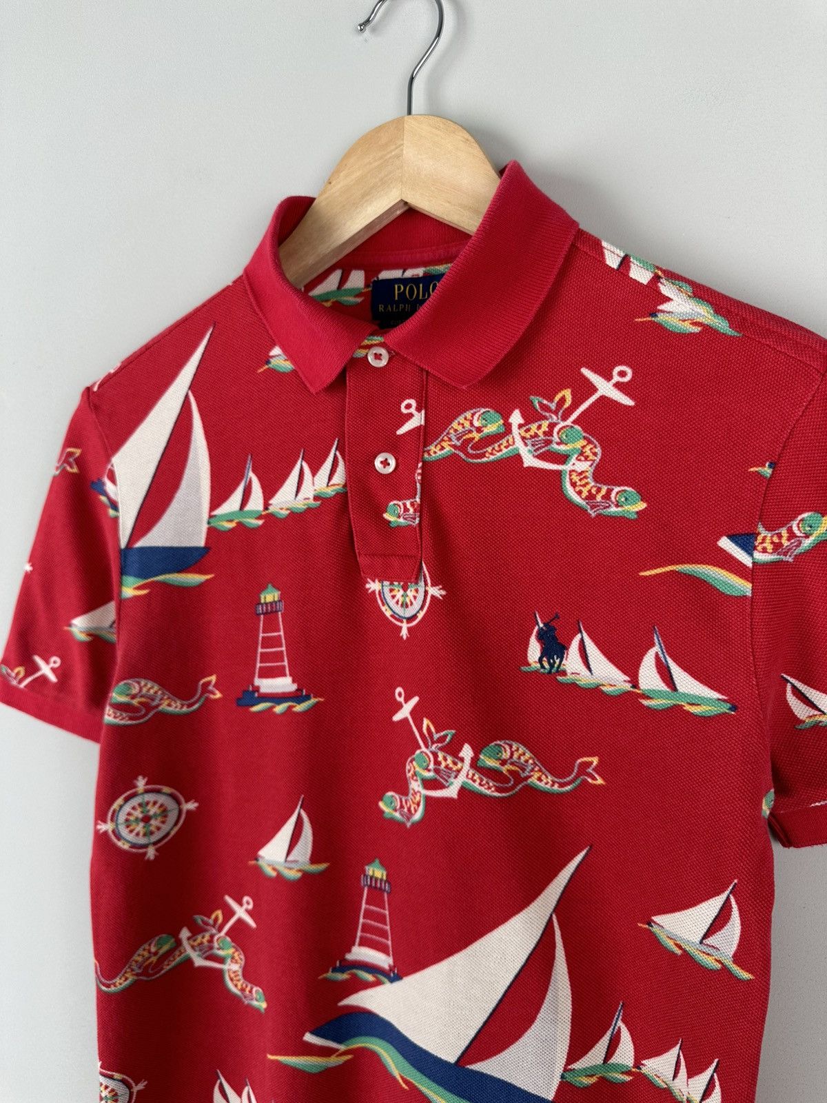 Polo Ralph Lauren Polo Ralph Lauren Beach Polo Shirt Size US XS / EU 42 / 0 - 1 Thumbnail