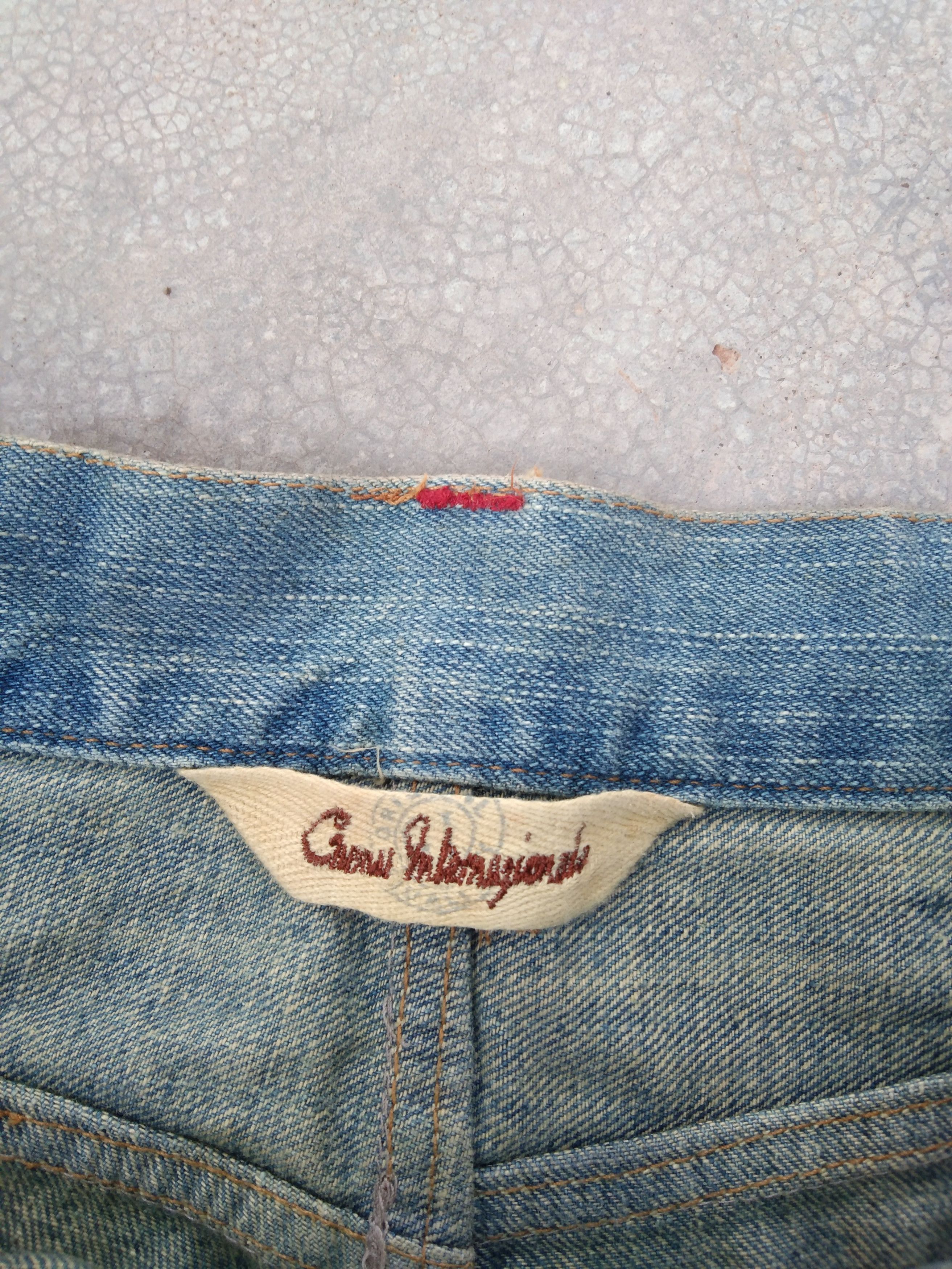 Japanese Brand Vintage Distressed Japanese Retro Straight Leg Jeans 34x34 Size US 34 / EU 50 - 6 Thumbnail