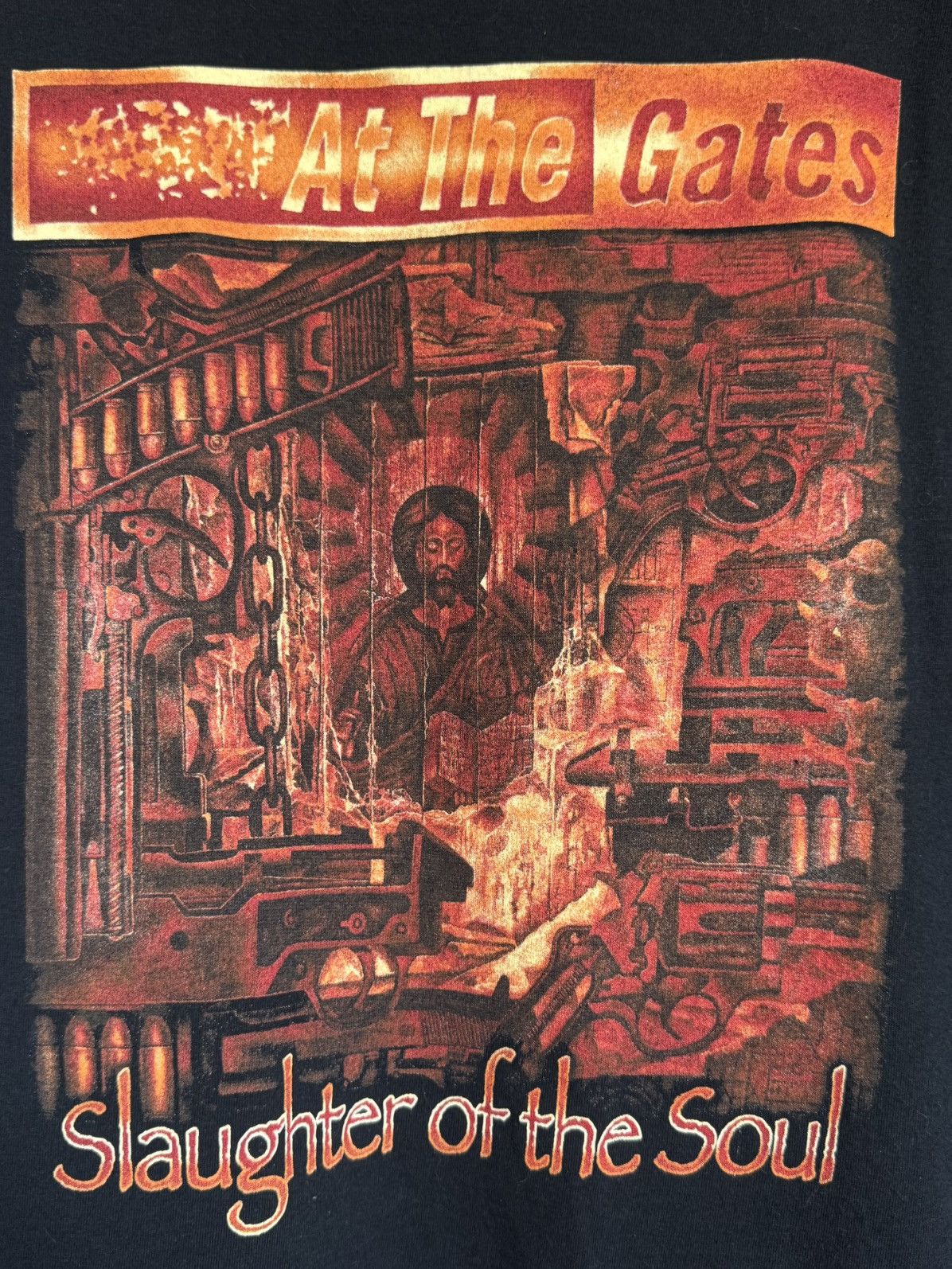 Band Tees Vintage At The Gates Slaughter Of The Soul Death Metal Tee Size US L / EU 52-54 / 3 - 3 Thumbnail