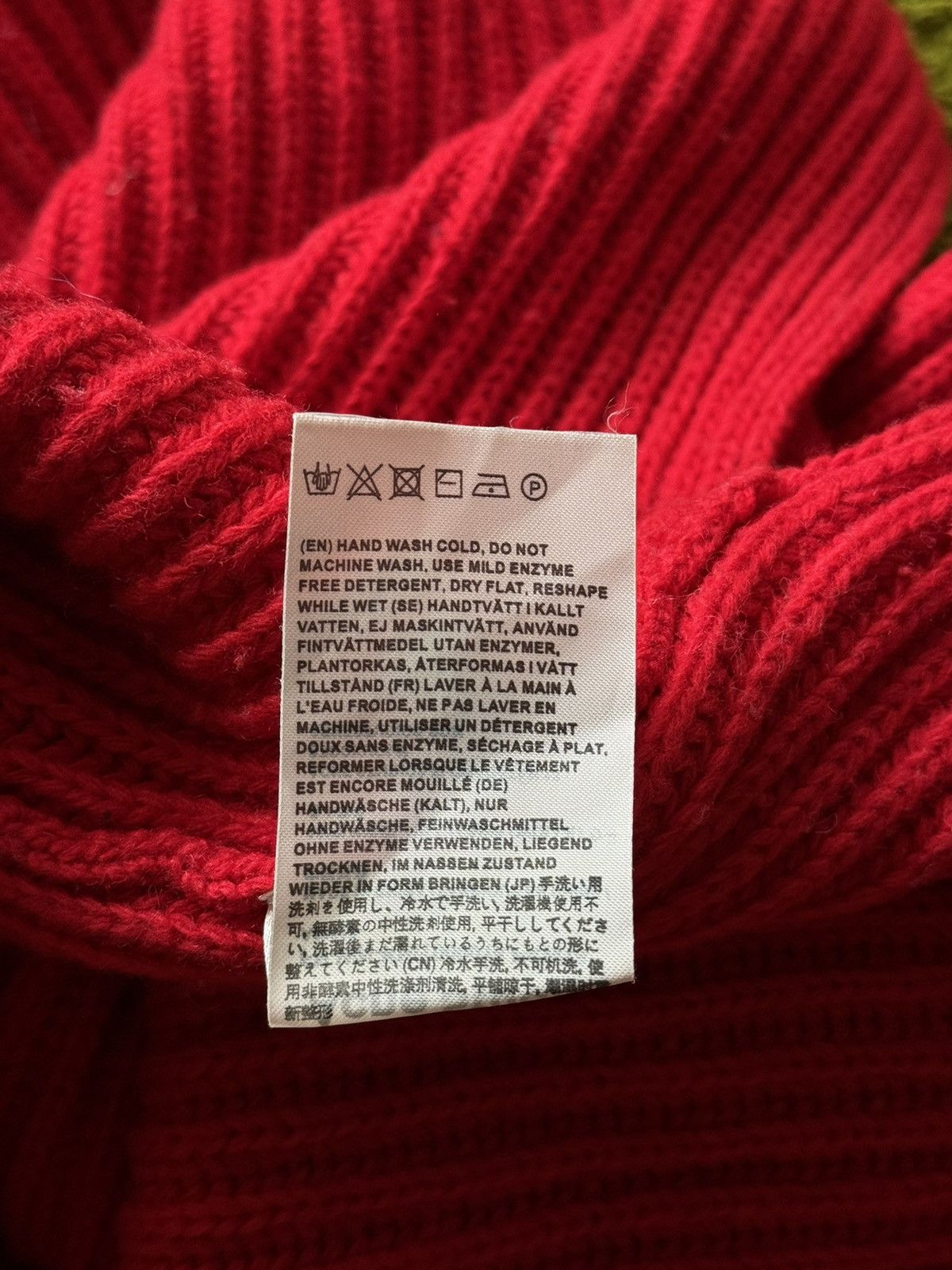 Acne Studios Acne Studios 100% wool ribbed oversized sweater tunic Size XS / US 0-2 / IT 36-38 - 6 Thumbnail