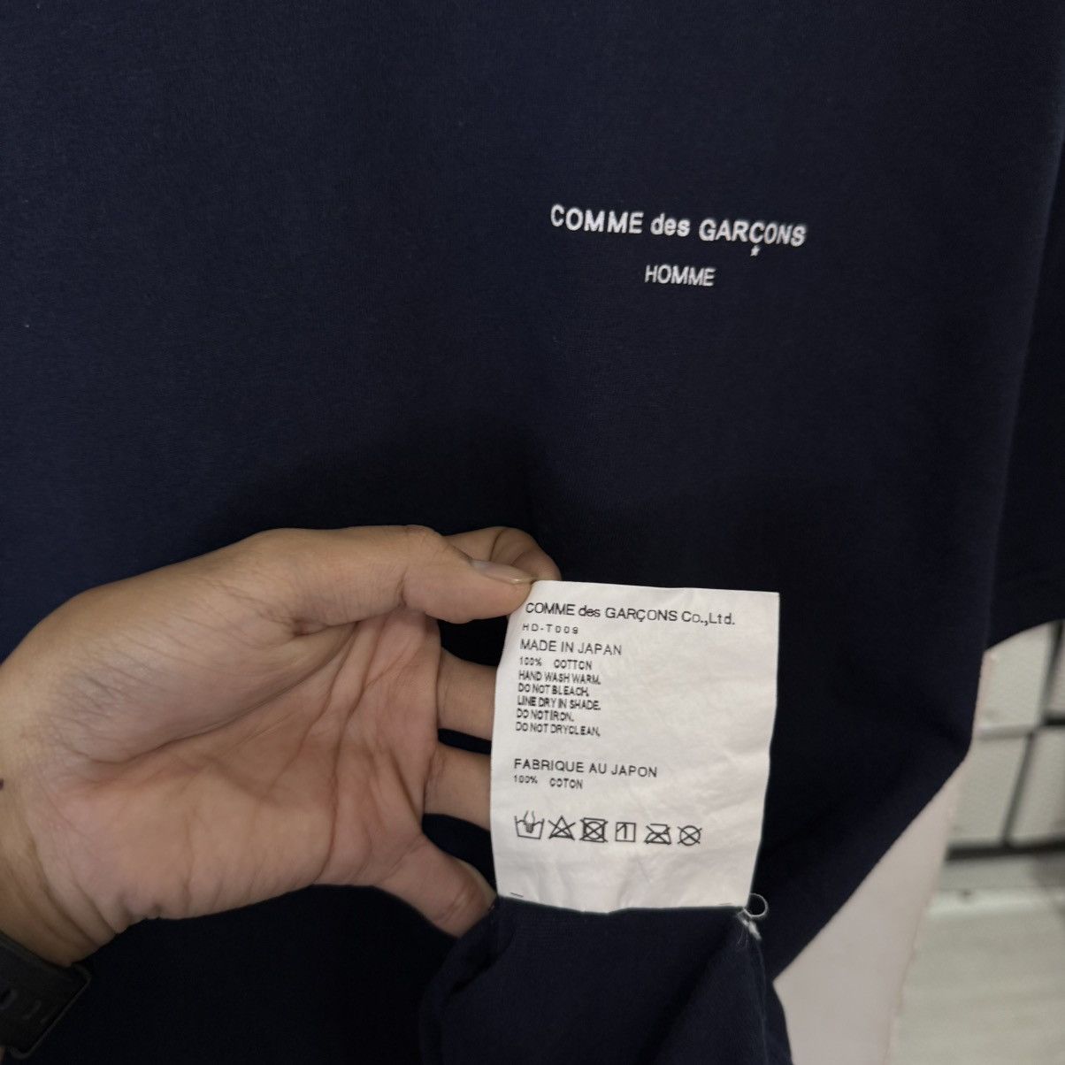 Comme des Garcons Homme COMME des GARCONS homme tee Size US L / EU 52-54 / 3 - 6 Thumbnail
