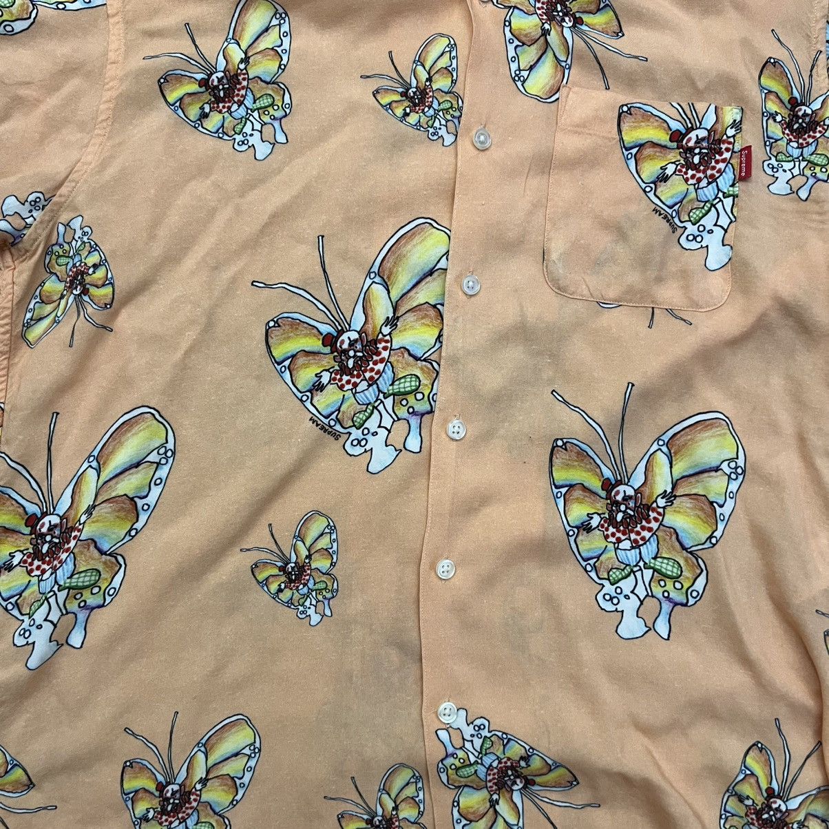 Supreme Supreme Gonz Butterfly Rayon Shirt Size US M / EU 48-50 / 2 - 3 Thumbnail