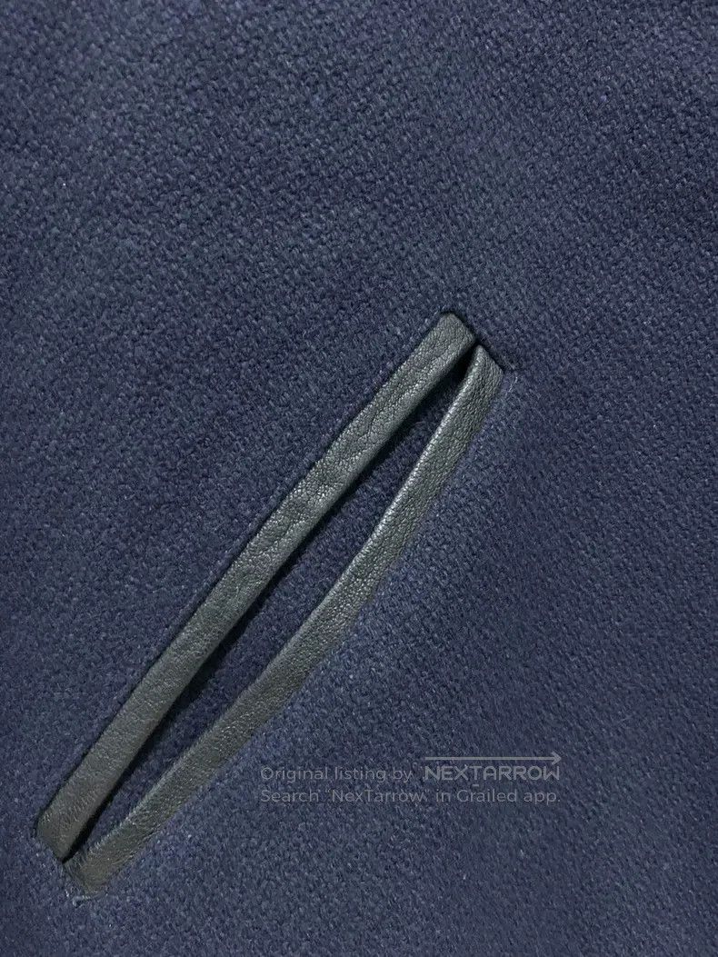 Saint Laurent Paris Saint Laurent Paris Original Deep Blue Wool Patchwork Base Size US L / EU 52-54 / 3 - 6 Thumbnail