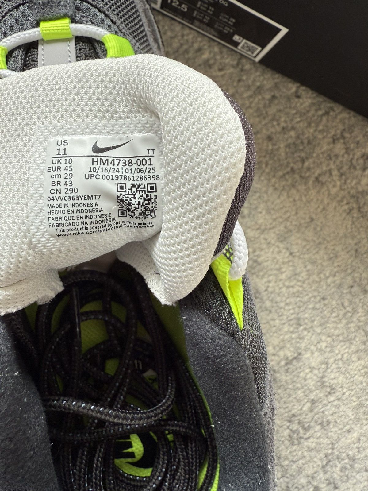 Nike Nike x Moma Air Max 95 Neon Reverse Size US 11 / EU 44 - 6 Thumbnail