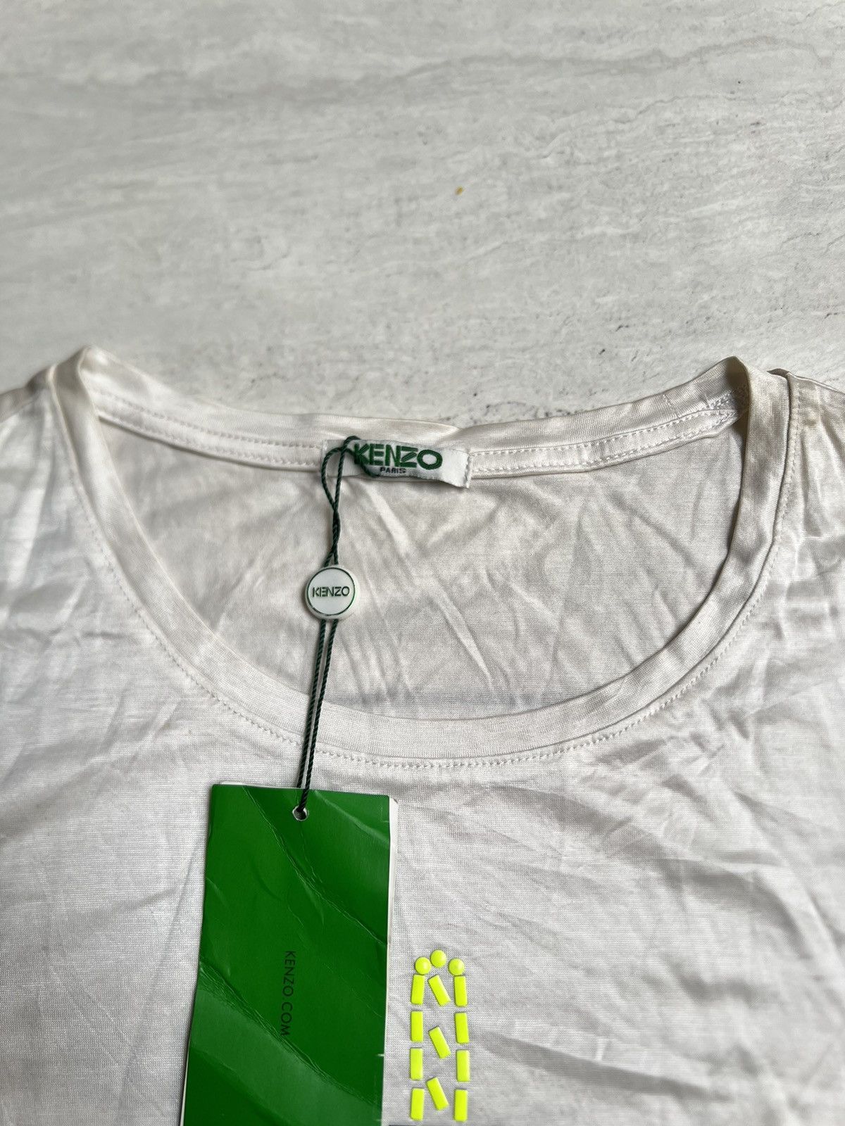 Kenzo KENZO Paris White T-shirt Size US XS / EU 42 / 0 - 5 Thumbnail