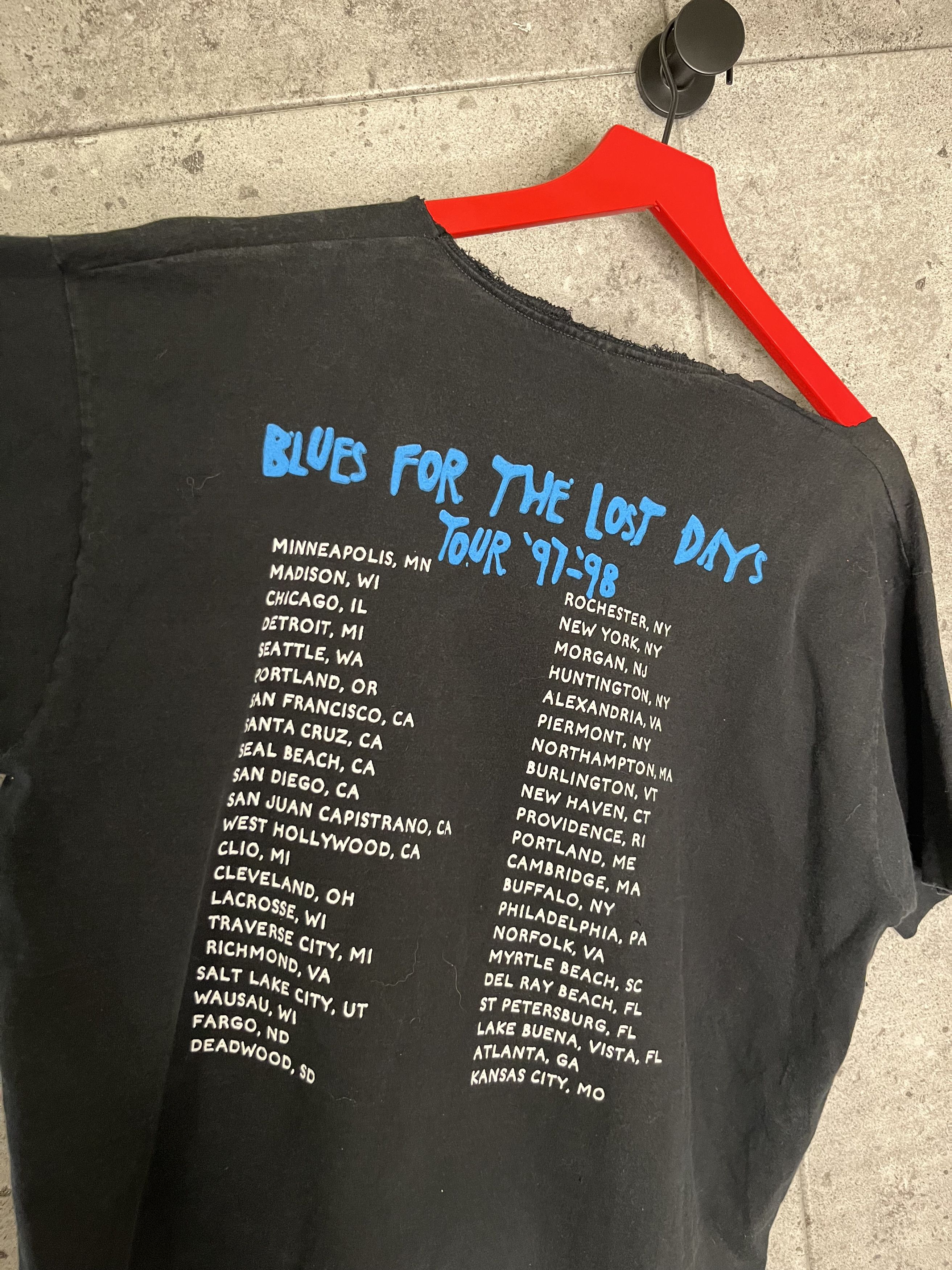 Band Tees × Vintage Vintage blues the lost days 97 tour band t shirt Size US XL / EU 56 / 4 - 5 Thumbnail