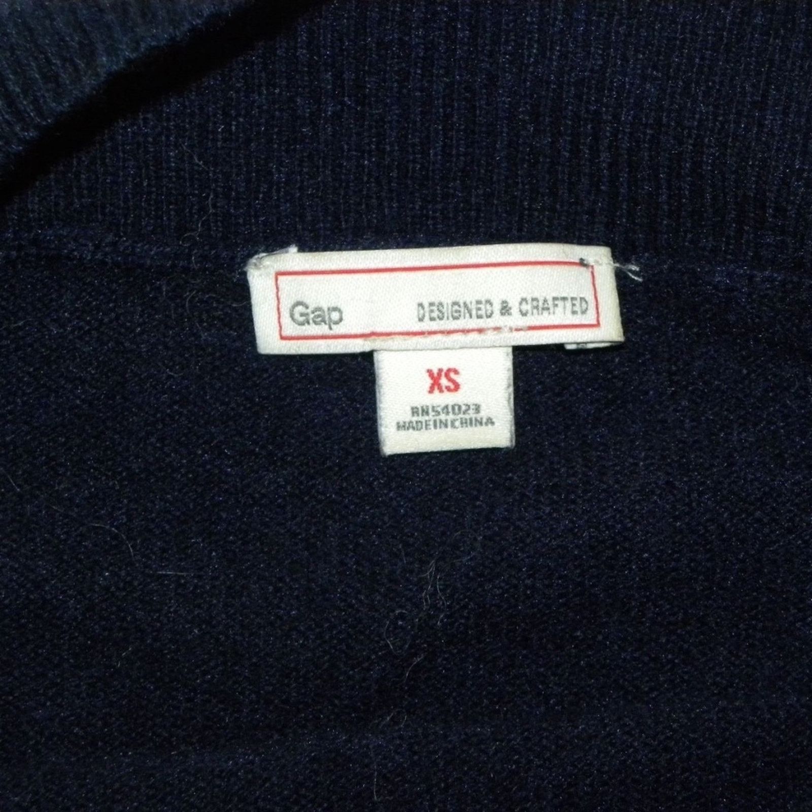 Gap GAP Designed & Crafted French Stripe Nautical Sweater Size XS / US 0-2 / IT 36-38 - 7 Thumbnail