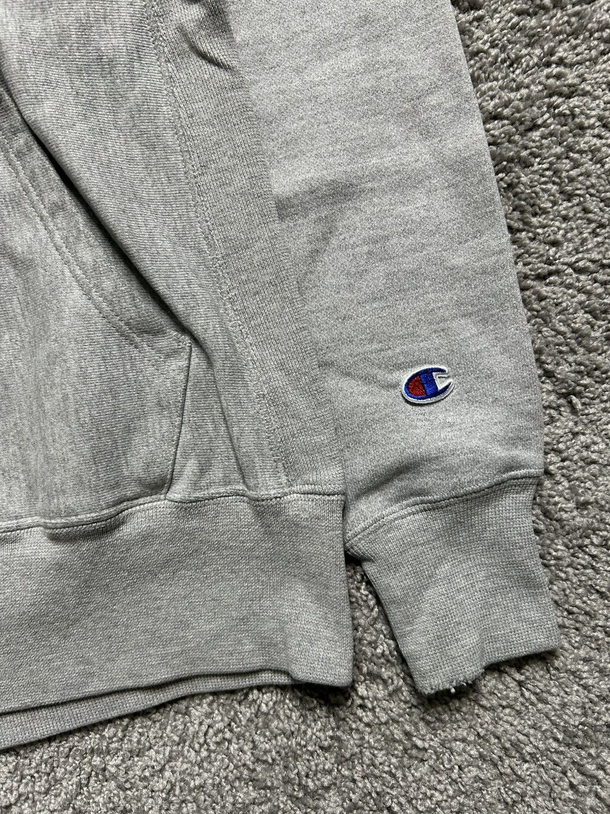 Champion × Vintage Vintage Y2K Reverse Weave Blank Sweatshirt Size US M / EU 48-50 / 2 - 2 Thumbnail