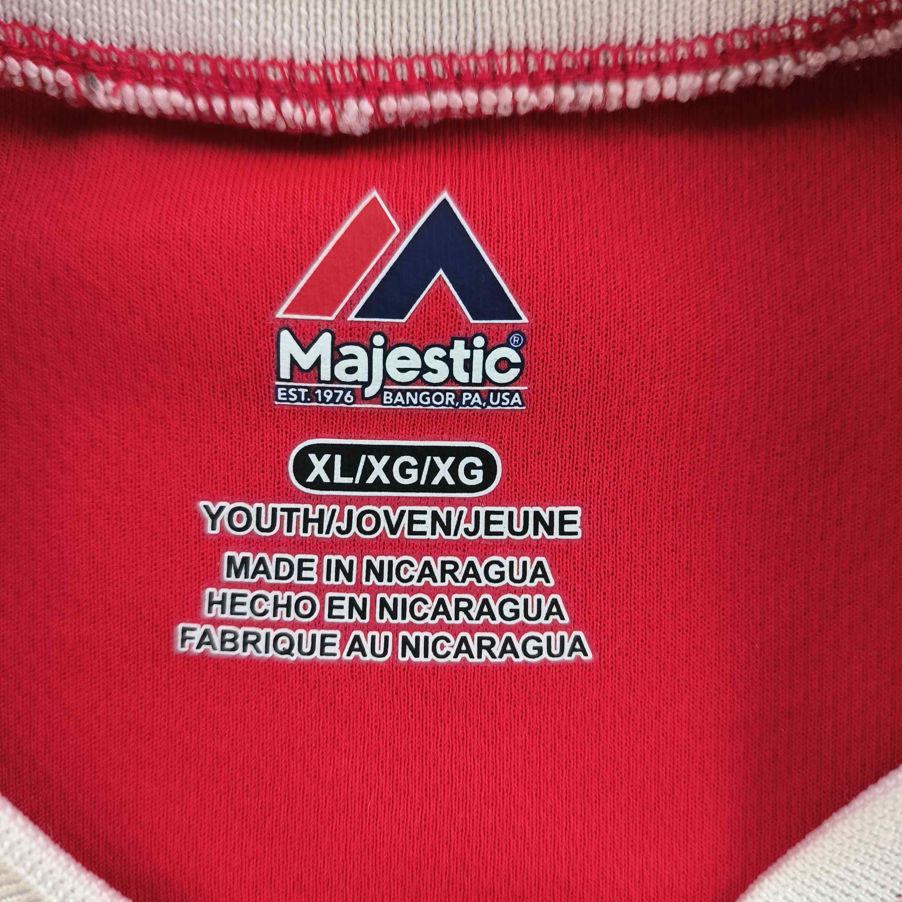 Majestic Gameday Majestic baseball jersey shirt size XL Size US XL / EU 56 / 4 - 4 Thumbnail