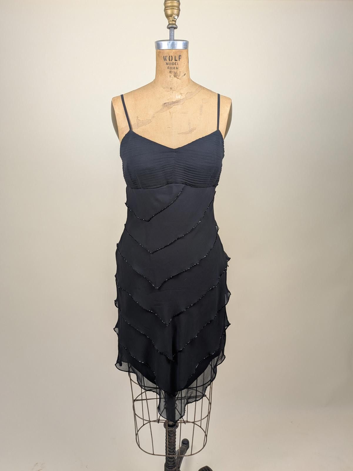 Other Y2K / 2000's Sue Wong silk black dress Size S / US 4 / IT 40 - 1 Thumbnail