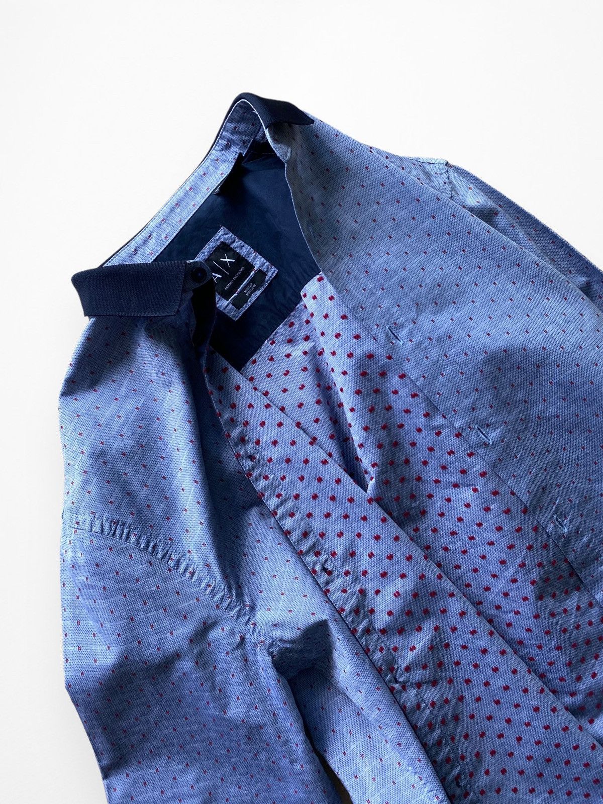 Armani Armani Exchange polka dot ls shirt Size US S / EU 44-46 / 1 - 4 Thumbnail