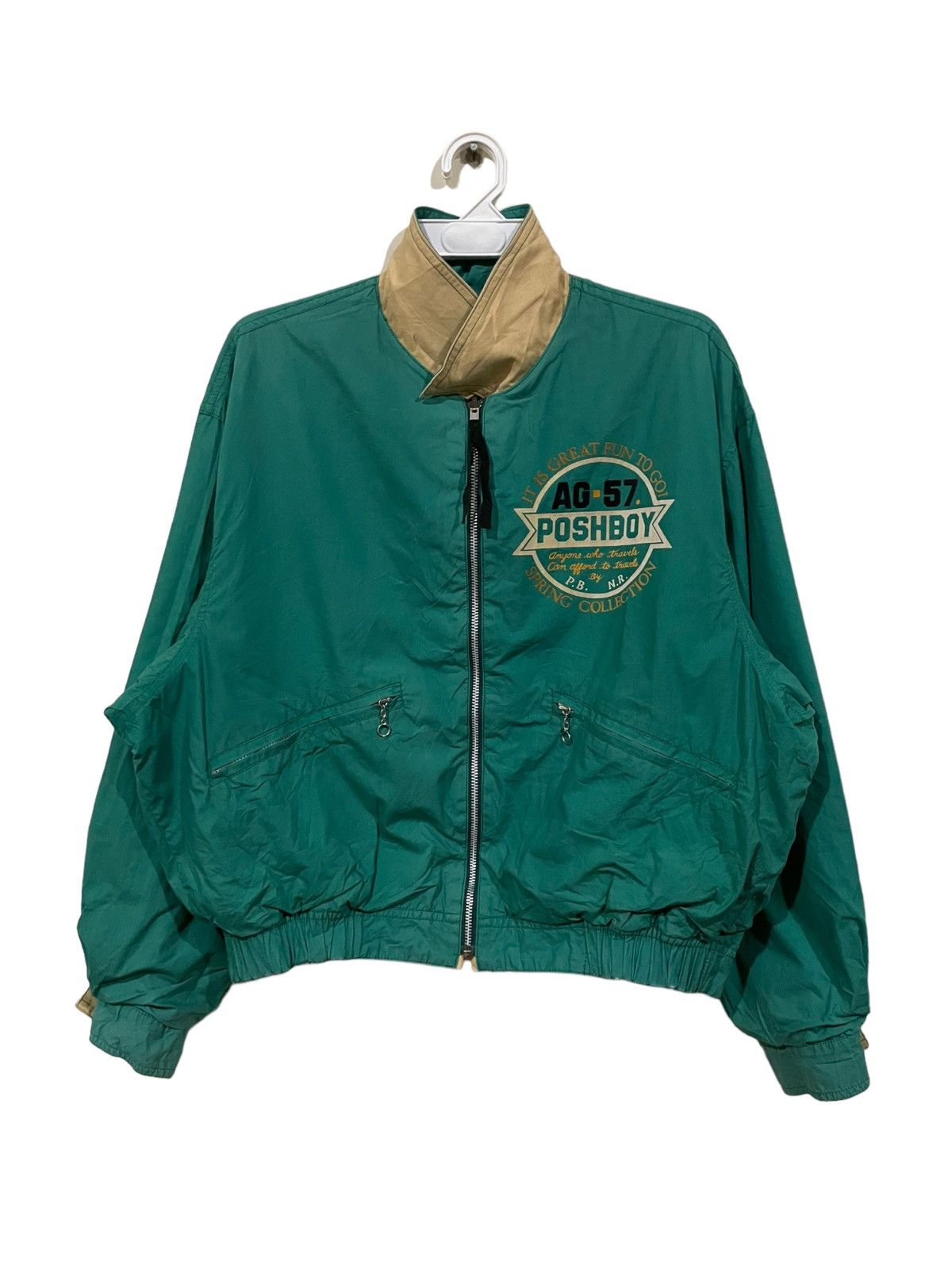 Vintage Poshboy Vibtage 80s Retro Jacket Size US L / EU 52-54 / 3 - 2 Thumbnail