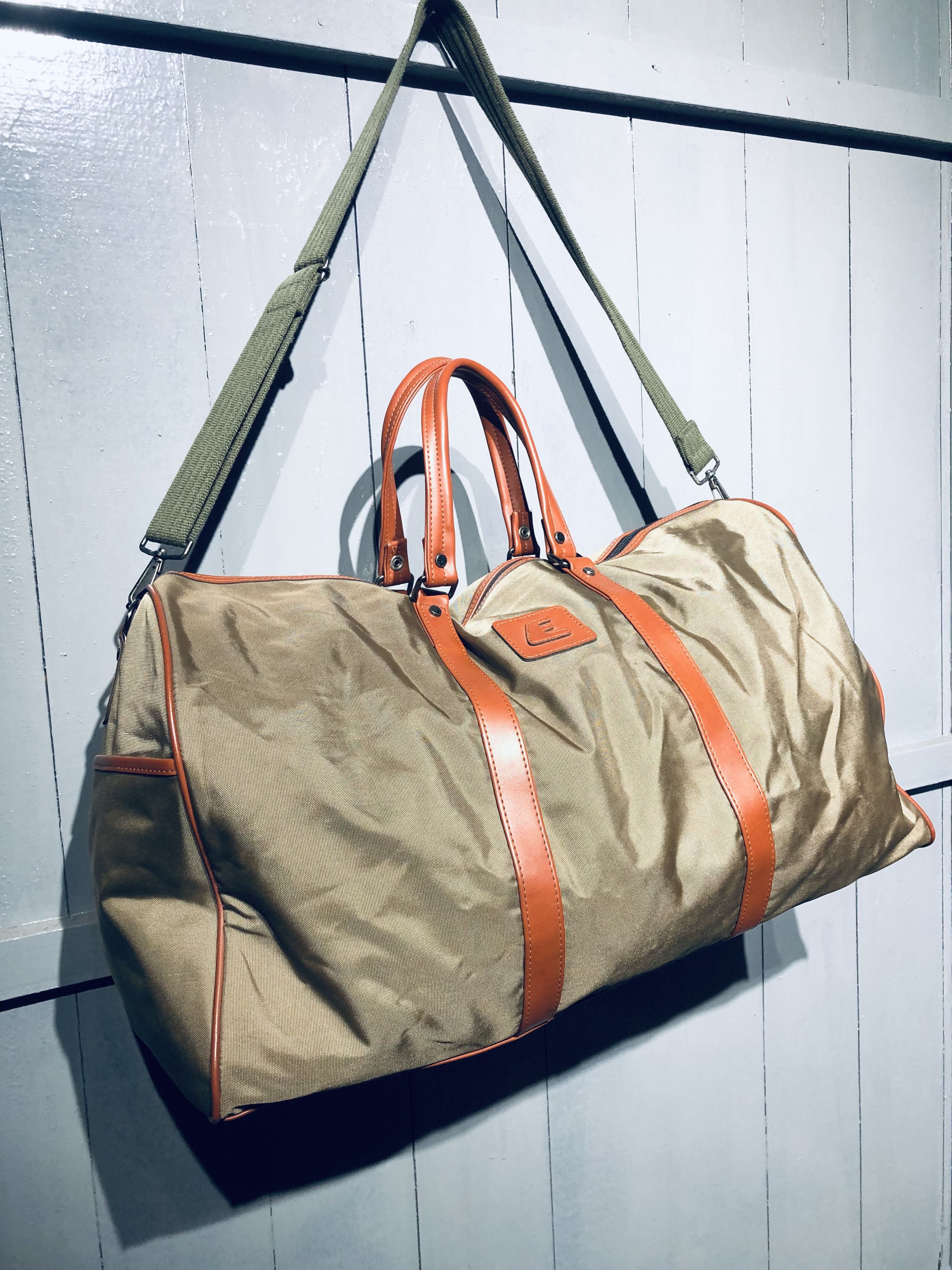 Japanese Brand JAPANESE KHAKI COLOR TRAVEL BAG Size ONE SIZE - 11 Thumbnail