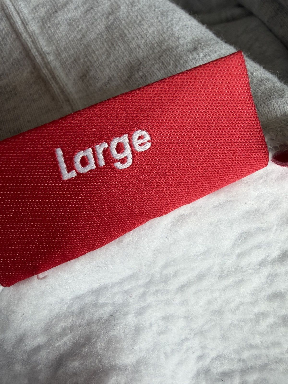 Supreme LARGE Warriors Applique Zip Up Hooded Sweatshirt Ash Grey Size US L / EU 52-54 / 3 - 8 Thumbnail