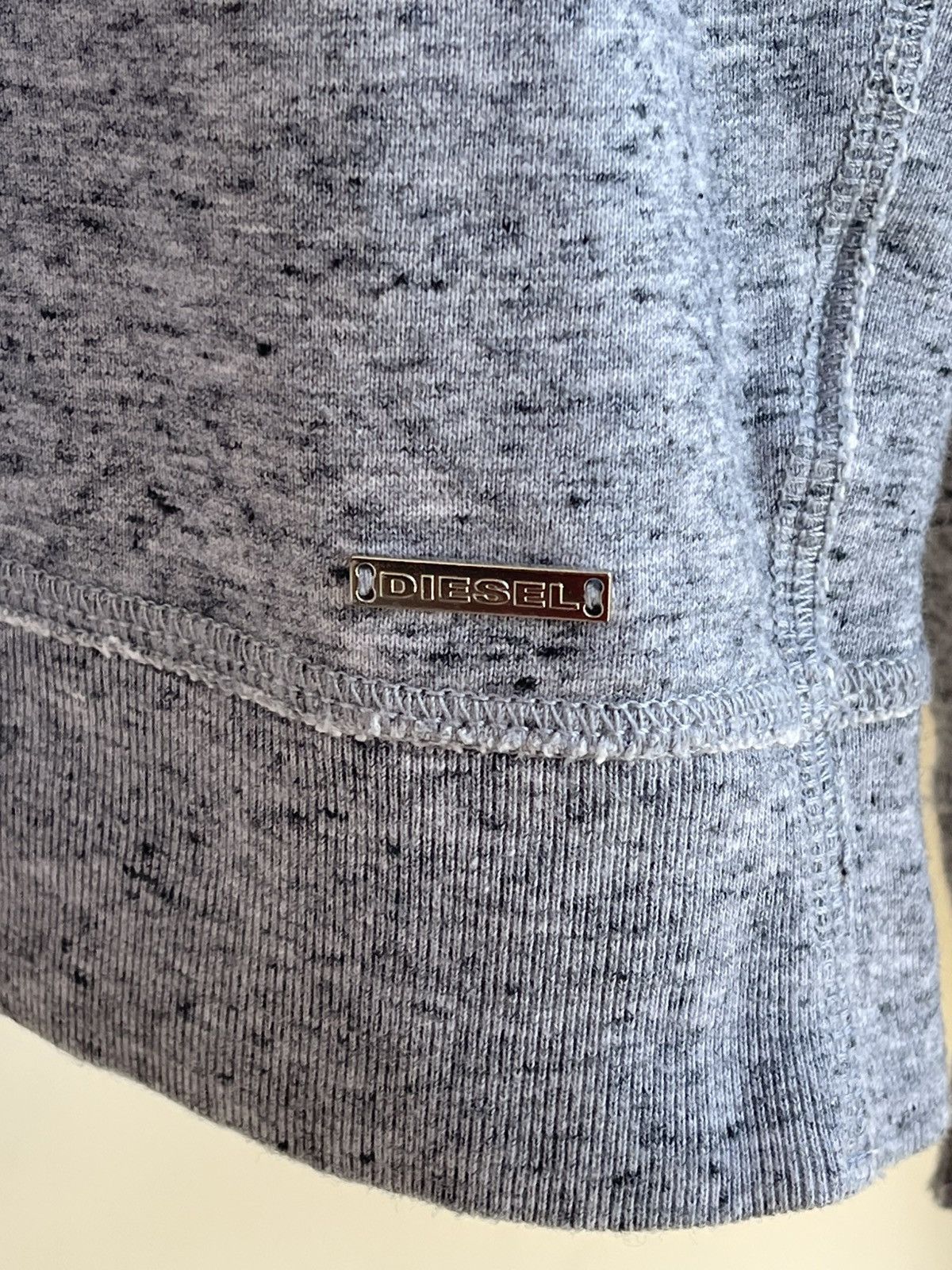 Diesel Diesel S Gladys Regular Fit Waffle Knit Shoulder Sweatshirt Size US L / EU 52-54 / 3 - 7 Thumbnail