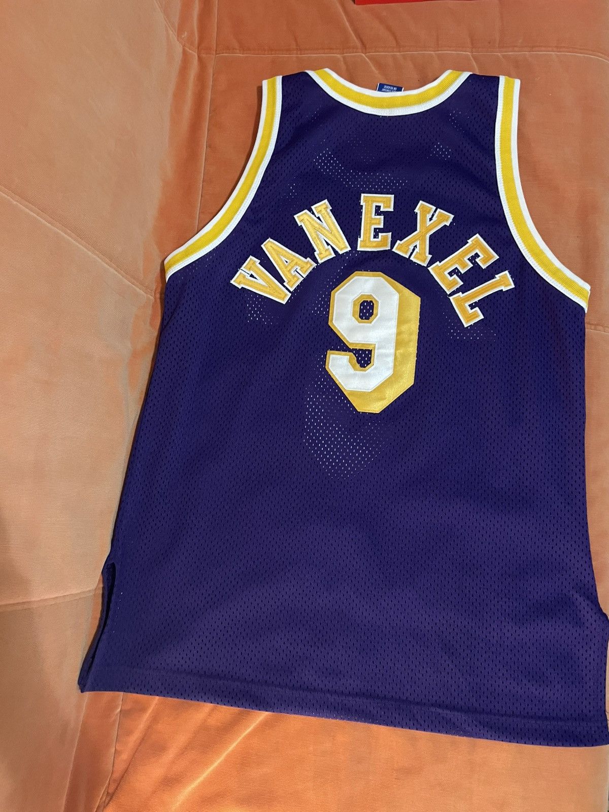 Champion Nba L.A. Lakers Van Exel jersey Champion authentic 44 - L Size US L / EU 52-54 / 3 - 2 Thumbnail