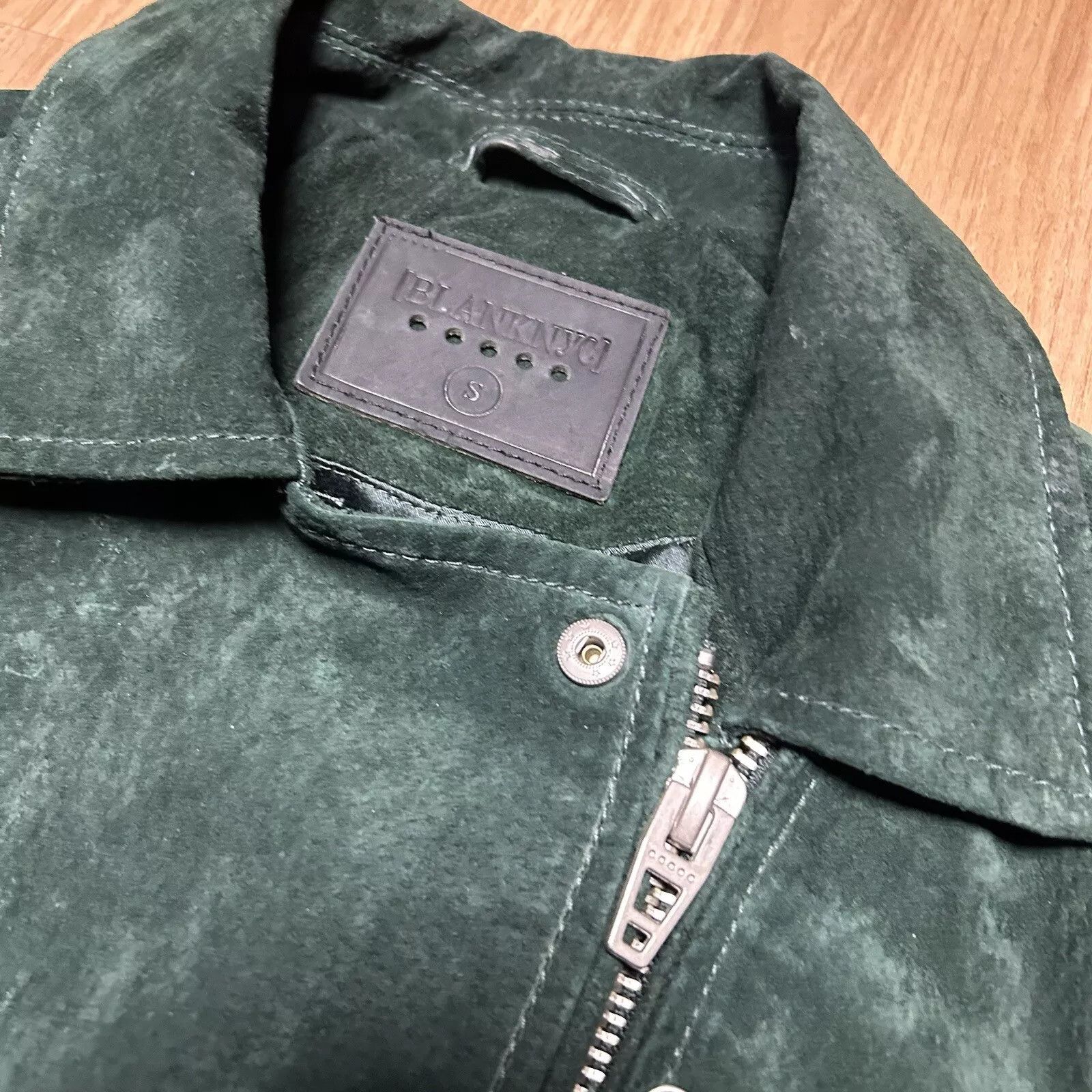 BLANKNYC BLANKNYC Cropped Suede LEATHER Motorcycle Size S / US 4 / IT 40 - 8 Thumbnail
