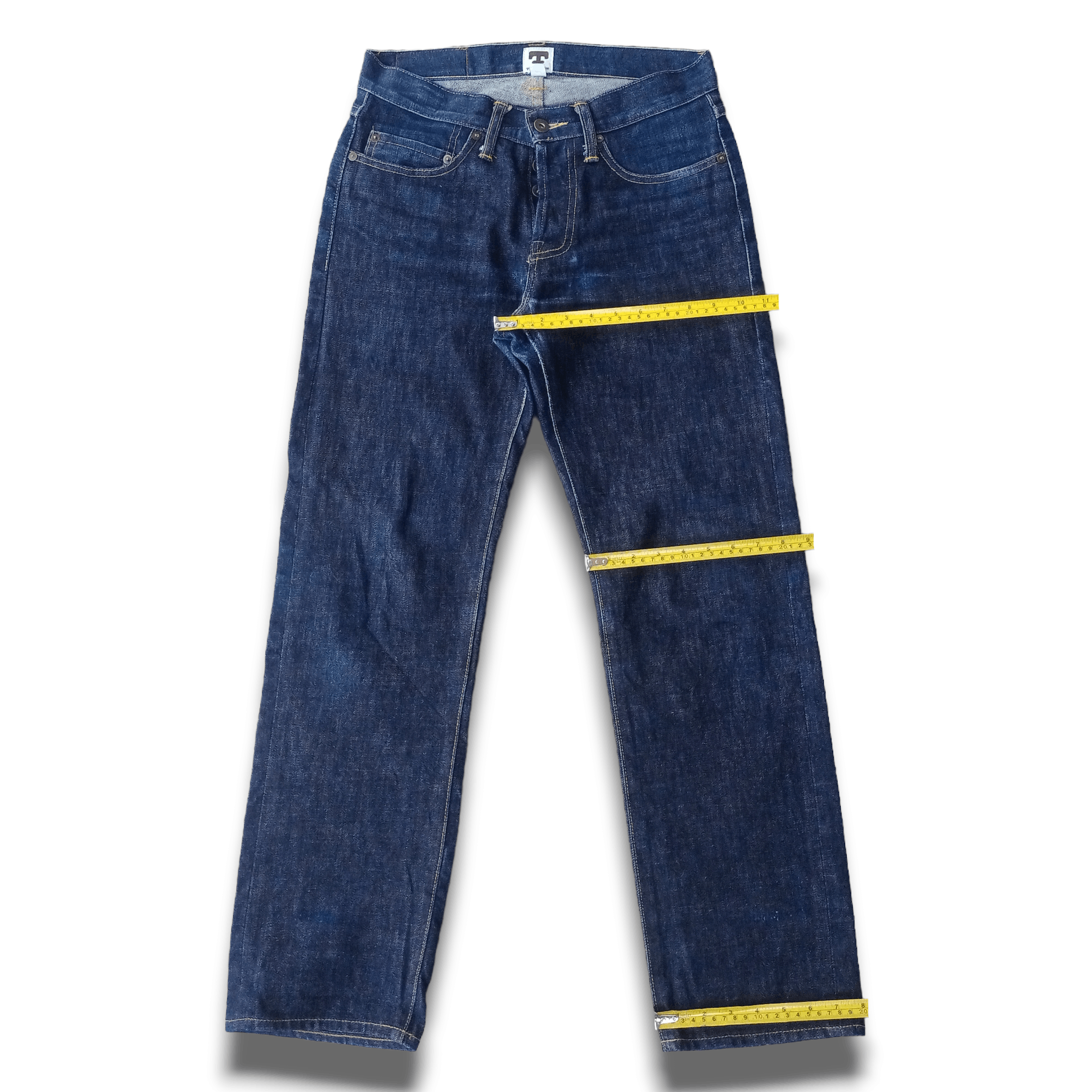 Tellason Vintage USA TELLASON Sheffield Selvedge Loose Jeans Size US 29 - 10 Thumbnail