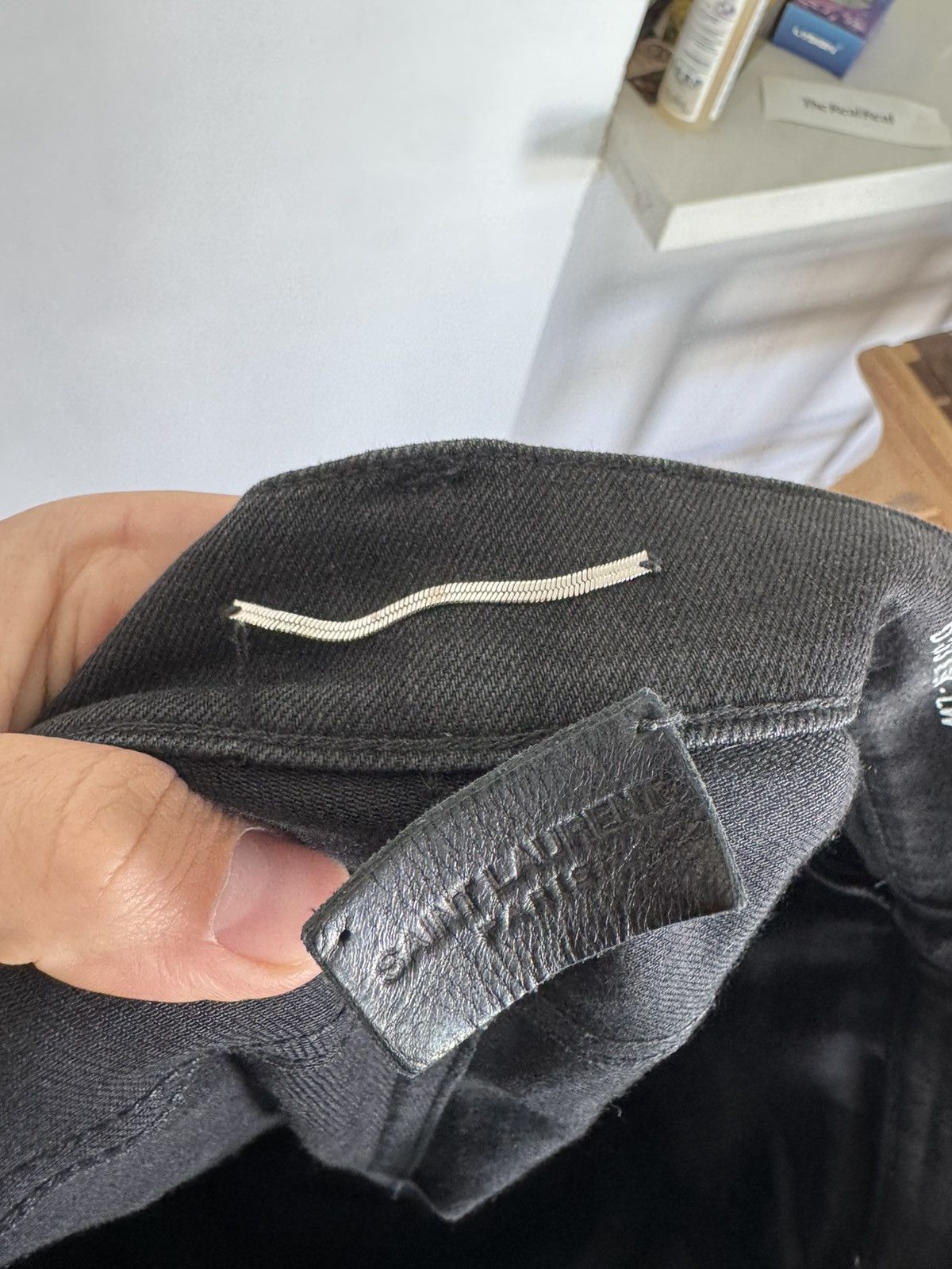 Saint Laurent Paris Rare Waxed D03 denim Size US 31 - 4 Thumbnail