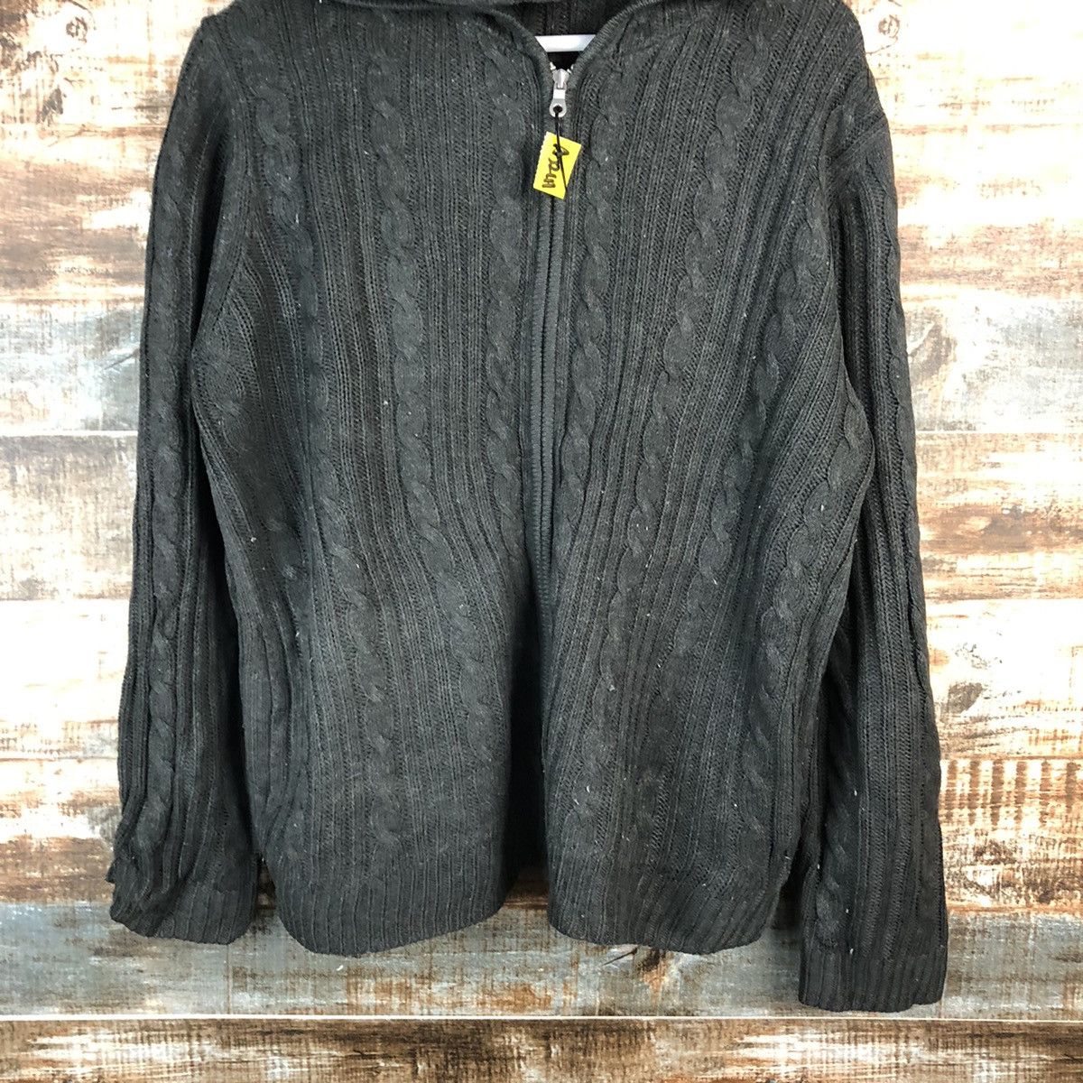 Uniqlo Uniqlo Black vintage Hoodie sweater #A2241 Size US XL / EU 56 / 4 - 3 Thumbnail