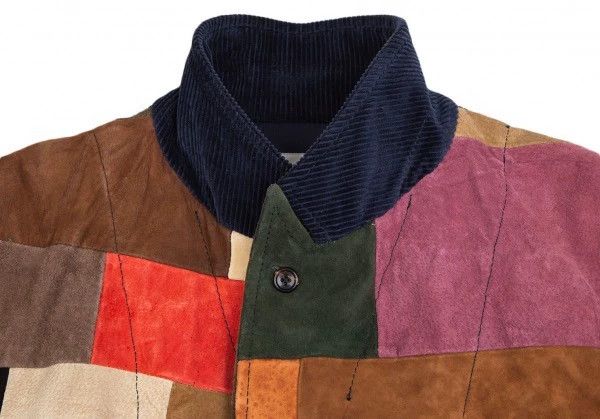 Comme des Garcons Comme des Garcons Colored cowhide spliced corduroy jacket Size US M / EU 48-50 / 2 - 3 Thumbnail