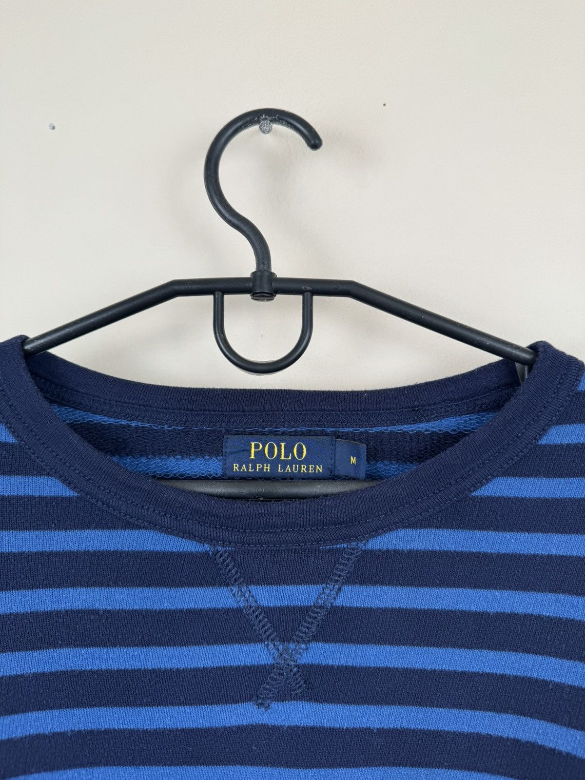 Polo Ralph Lauren Ralph Lauren Sweater Knitwear Sweatshirt M Striped Blue Size US M / EU 48-50 / 2 - 14 Thumbnail