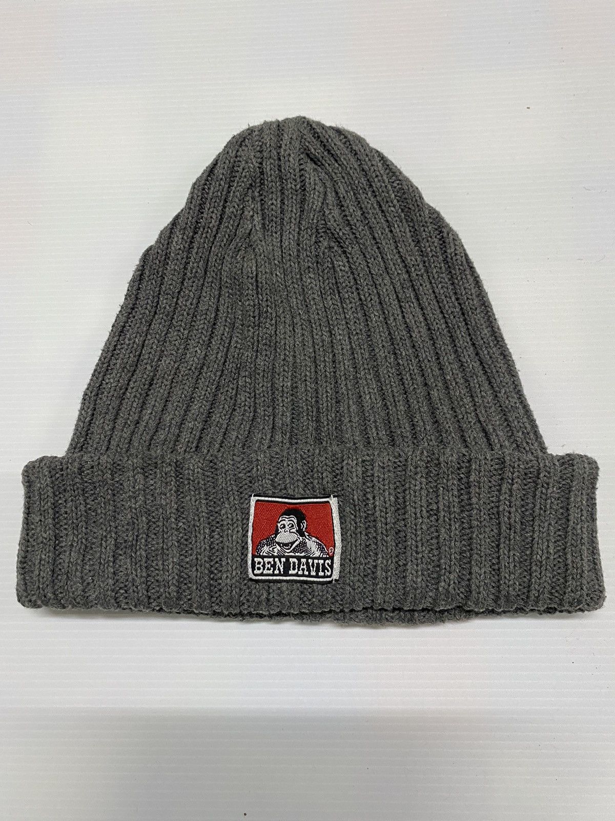 Ben Davis Ben Davis Small Patches Knitted Beanie Hat Size ONE SIZE - 1 Thumbnail