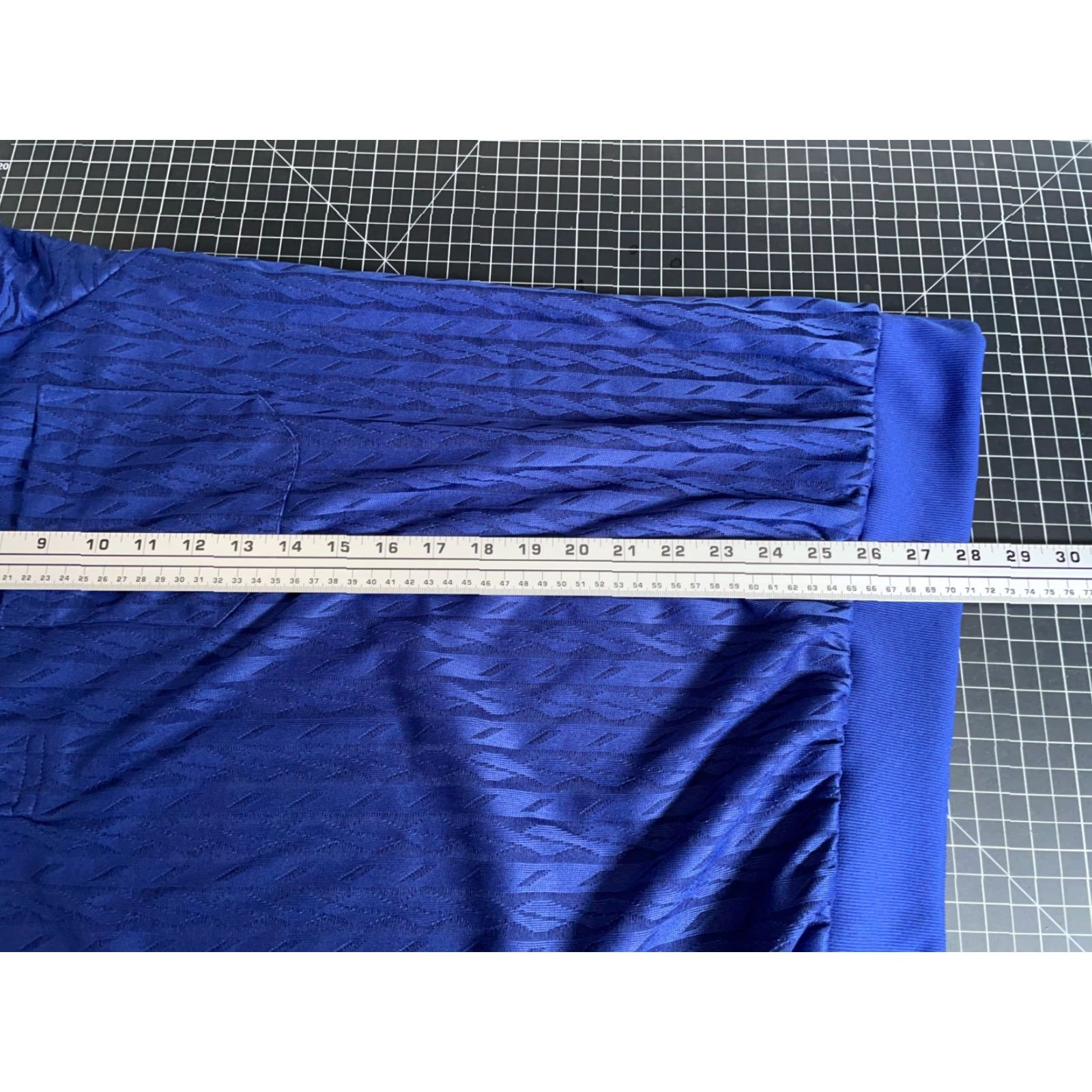 Haband VINTAGE Haband Polo Shirt 90s Dad Style Long Sleeve XL Blue Relaxed Fit Lightweight Polyester Mens casual workwear Size US XL / EU 56 / 4 - 7 Thumbnail