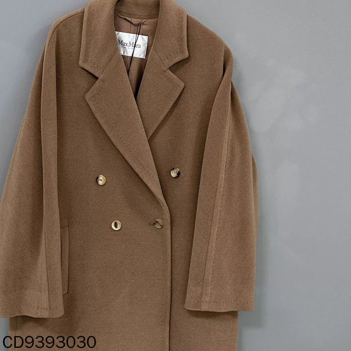 Max Mara MaxMara 101801 Camel Mid-Length Overcoat 36 Size XS / US 0-2 / IT 36-38 - 2 Thumbnail