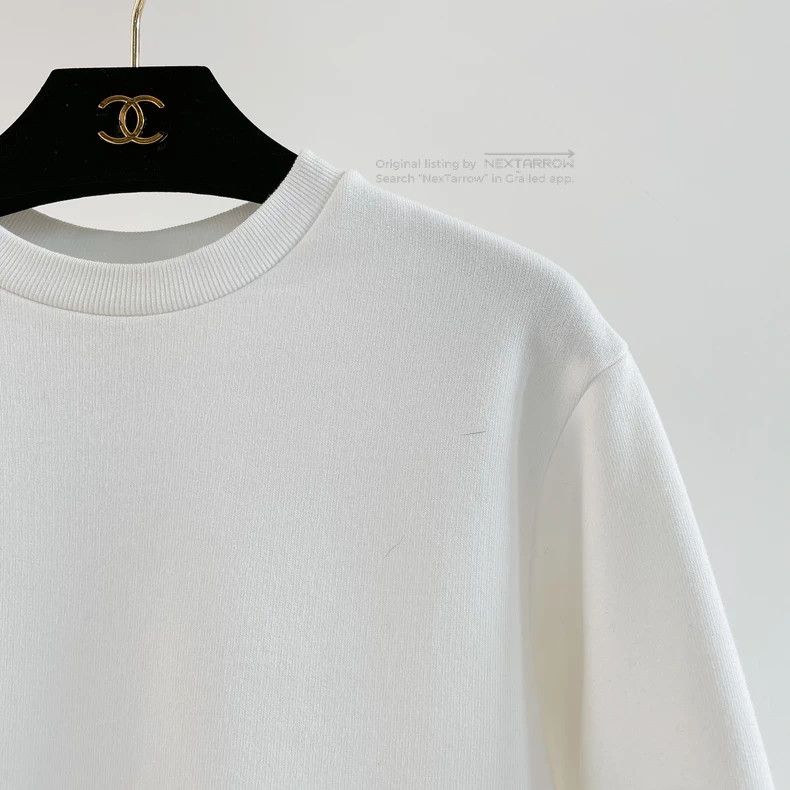 Thom Browne Thom Browne White Sweatshirt Size 38 3 Size US XXS / EU 40 - 3 Thumbnail