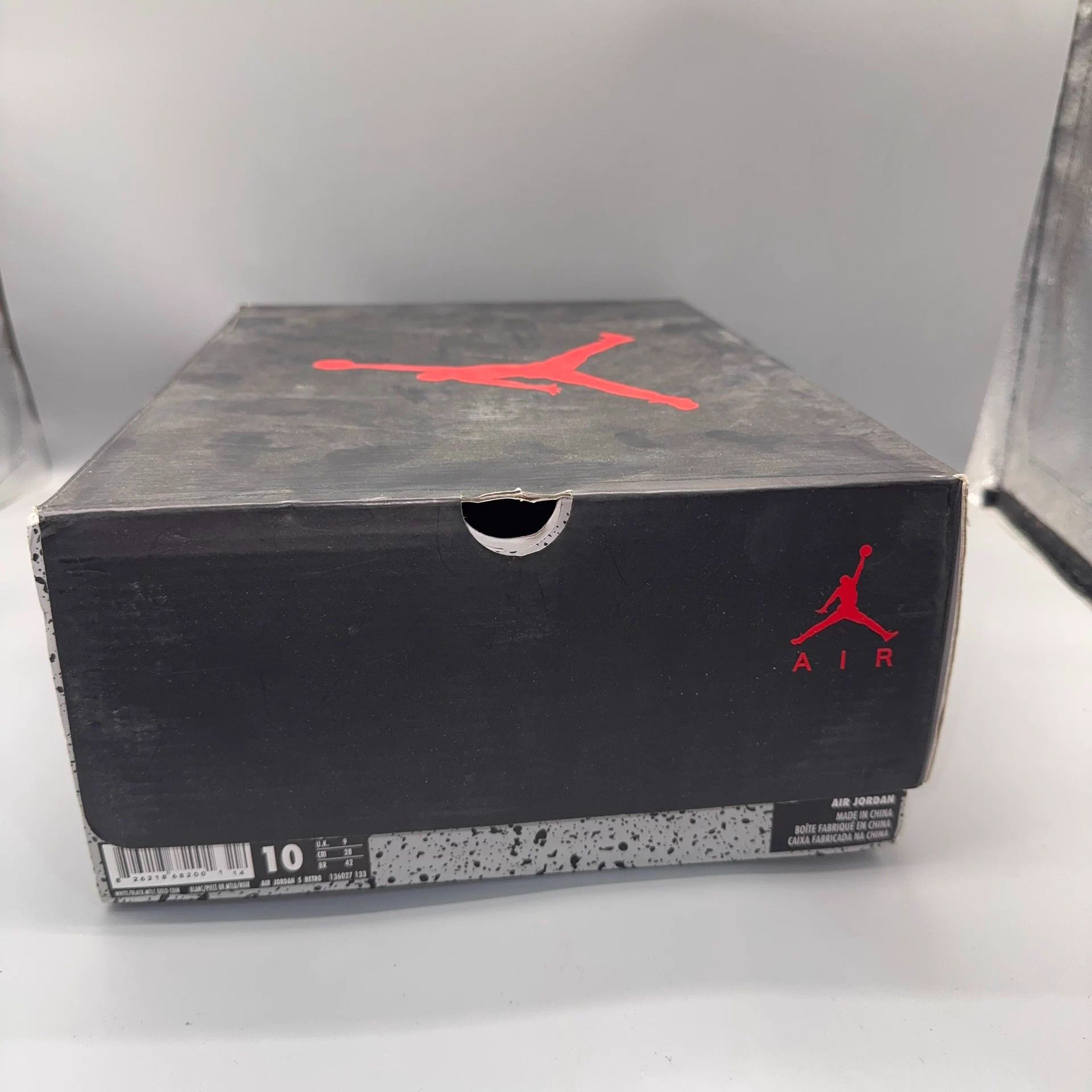 Nike Jordan AJ5 Gold/Platinum/Black Obsidian 44 Size US 10 / EU 43 - 8 Thumbnail