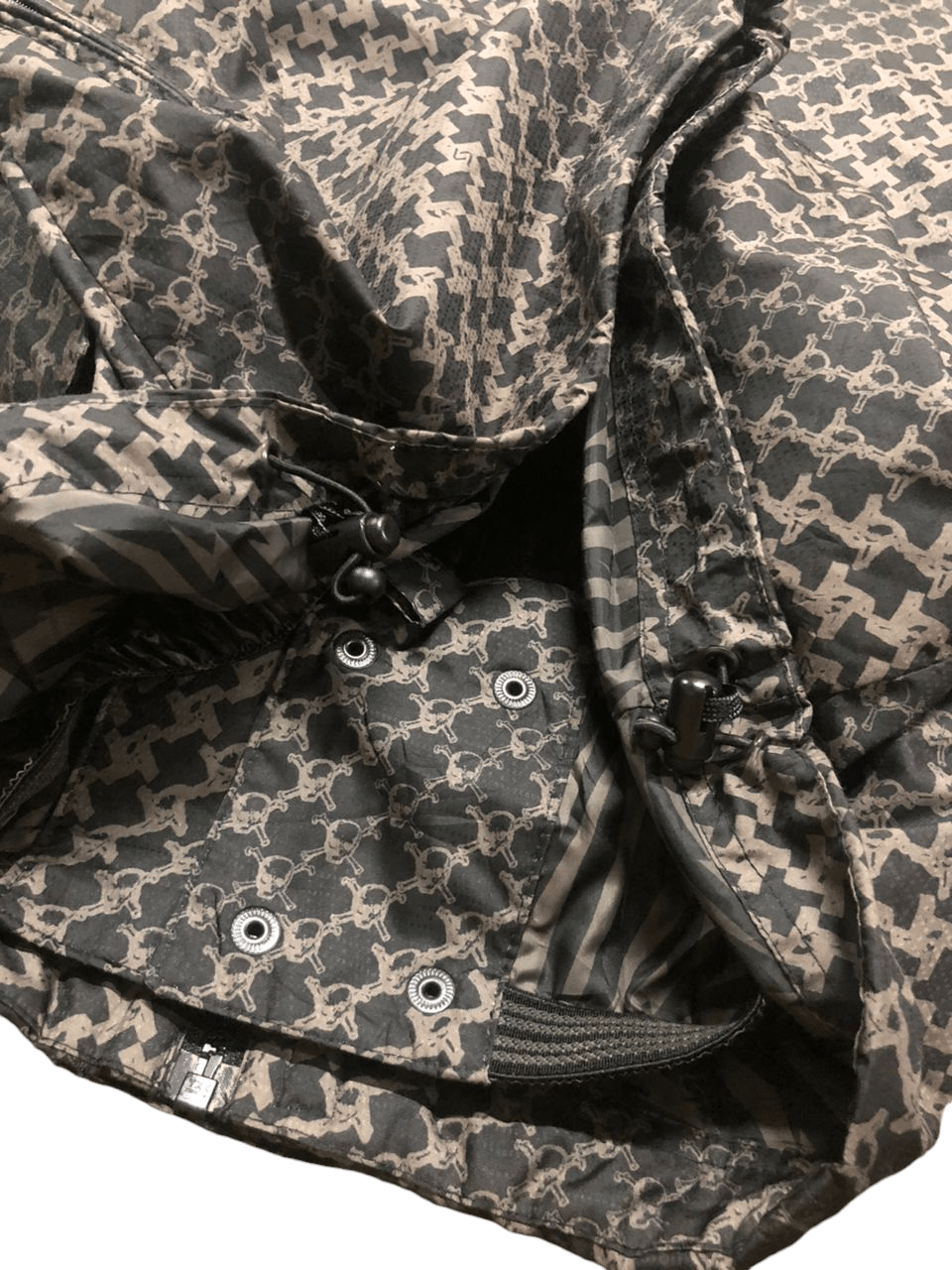 Japanese Brand Sims Snowboard Full Print Skulls Crossbones Ski Jacket Size US M / EU 48-50 / 2 - 4 Thumbnail