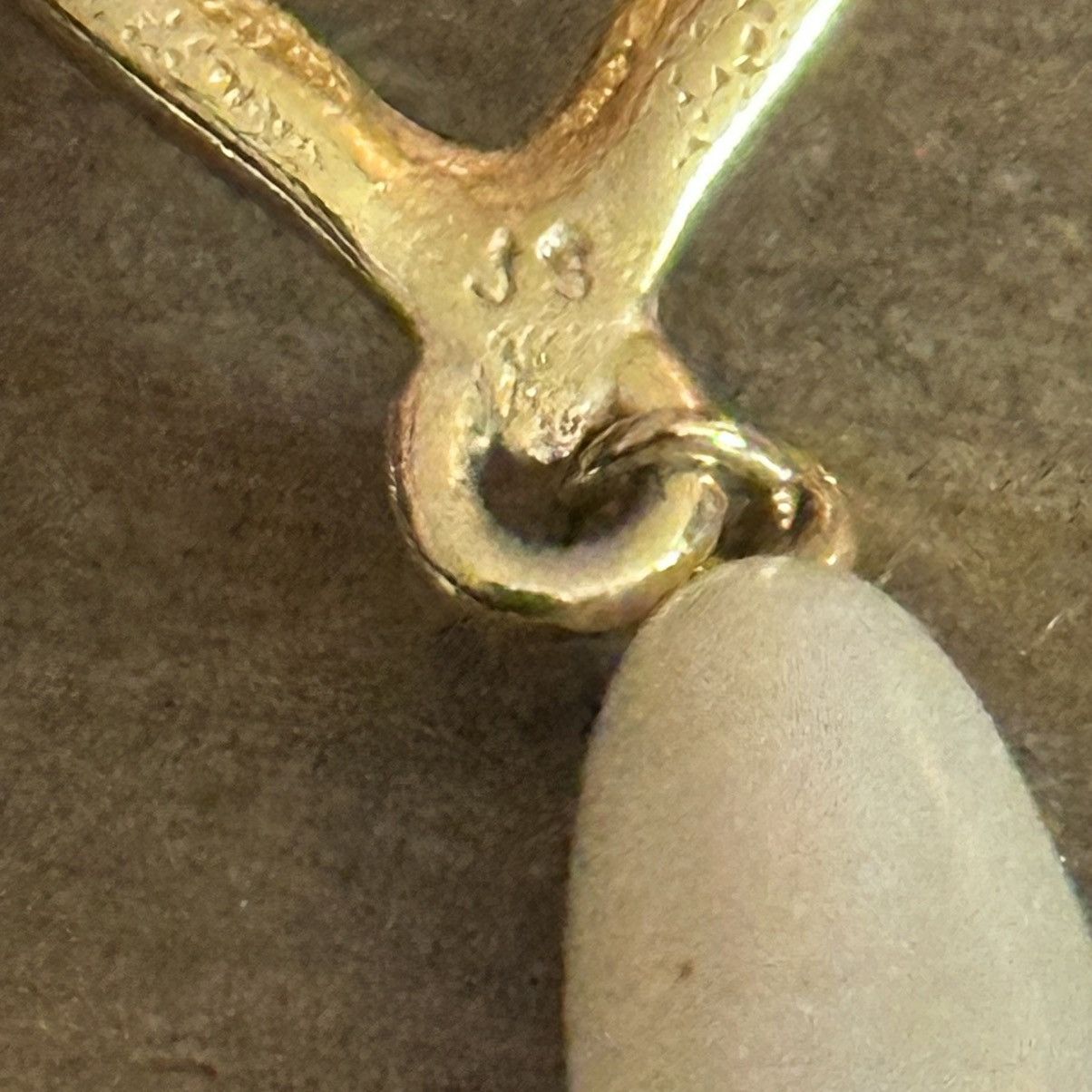 Other Paved double heart pearl drop dangle earrings Size ONE SIZE - 5 Thumbnail