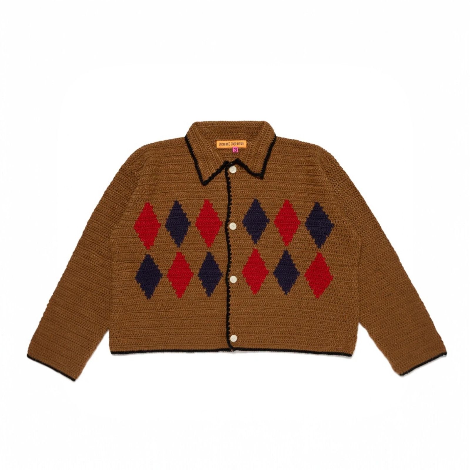 Cactus Plant Flea Market CPFM Crochet Knit Cardigan | Grailed