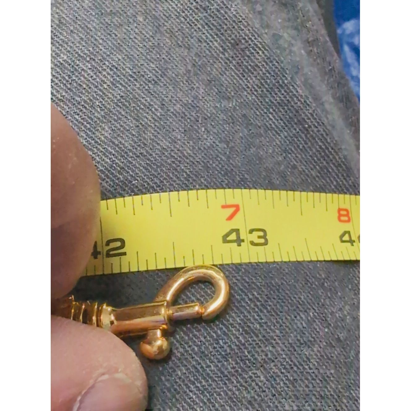 St. John Vintage St. John Gold Chain Belt Rectangle Geometric Link, Size ONE SIZE - 5 Thumbnail