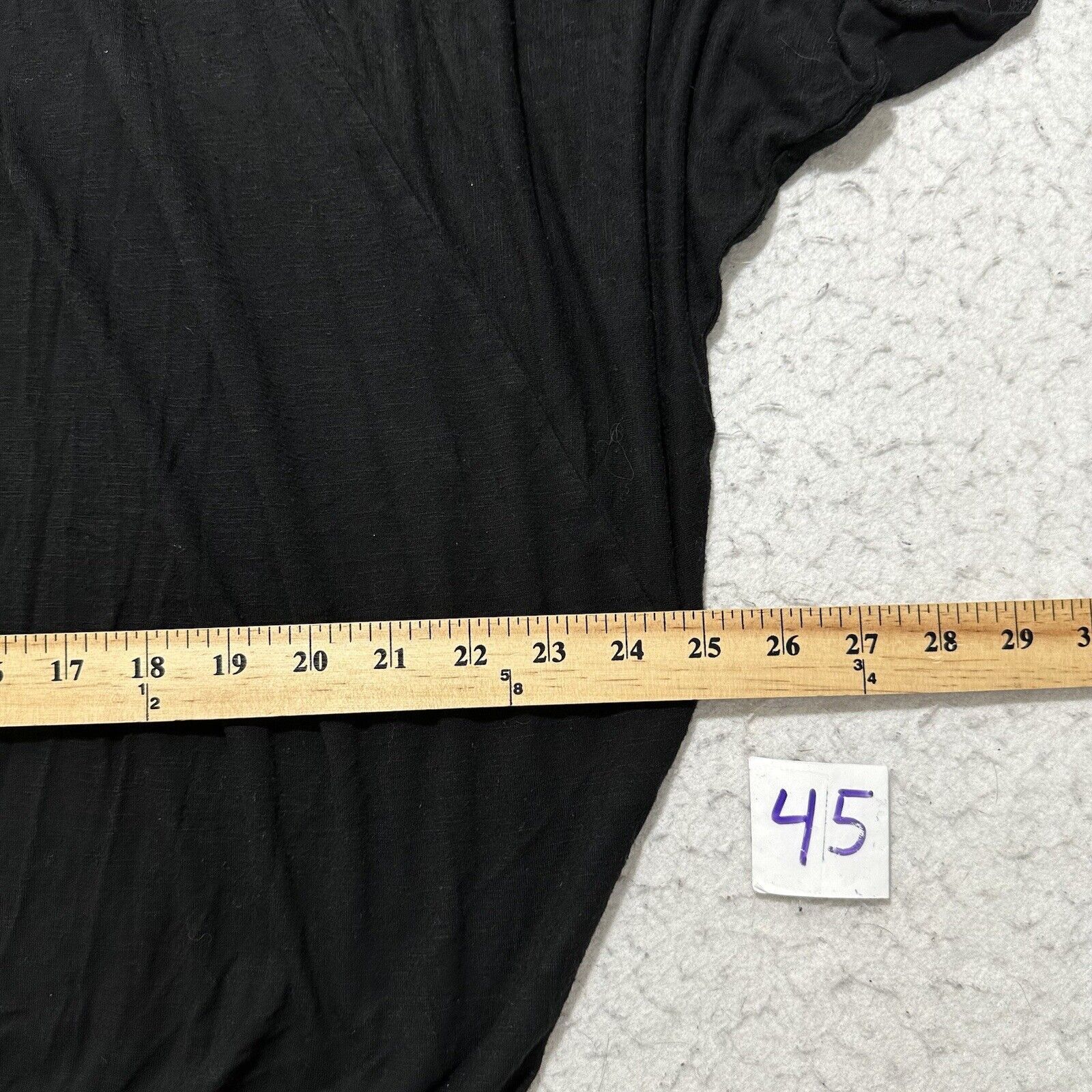 Loft LOFT Large Black Short Sleeve Pullover TShirt Lightweight Size L / US 10 / IT 46 - 8 Thumbnail