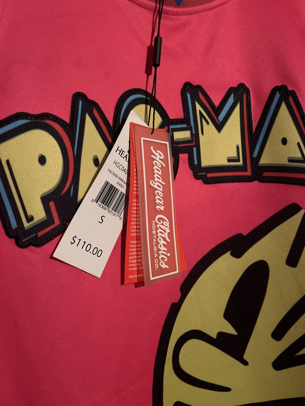 Other PAC MAN Jersey Headgear Classics Retro New With Tags SIZE S Size US S / EU 44-46 / 1 - 2 Thumbnail