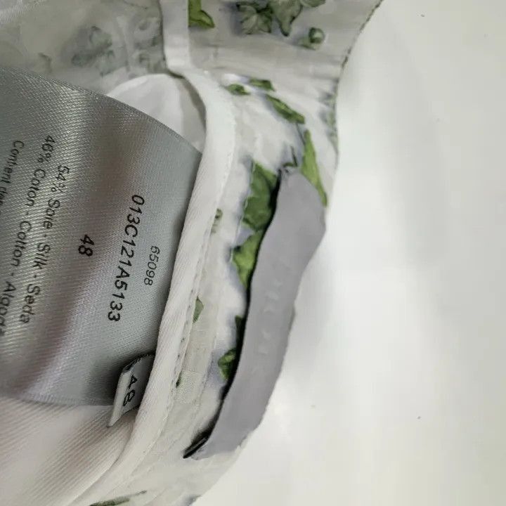 Dior Dior Green Floral Print Loose Shorts 0079-2507 Size US 44 / EU 60 - 4 Thumbnail
