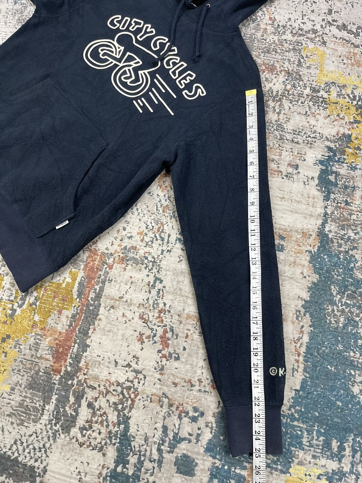 Keith Haring Vintage Keith Haring Human City Cycles Hoodies Size US S / EU 44-46 / 1 - 9 Thumbnail