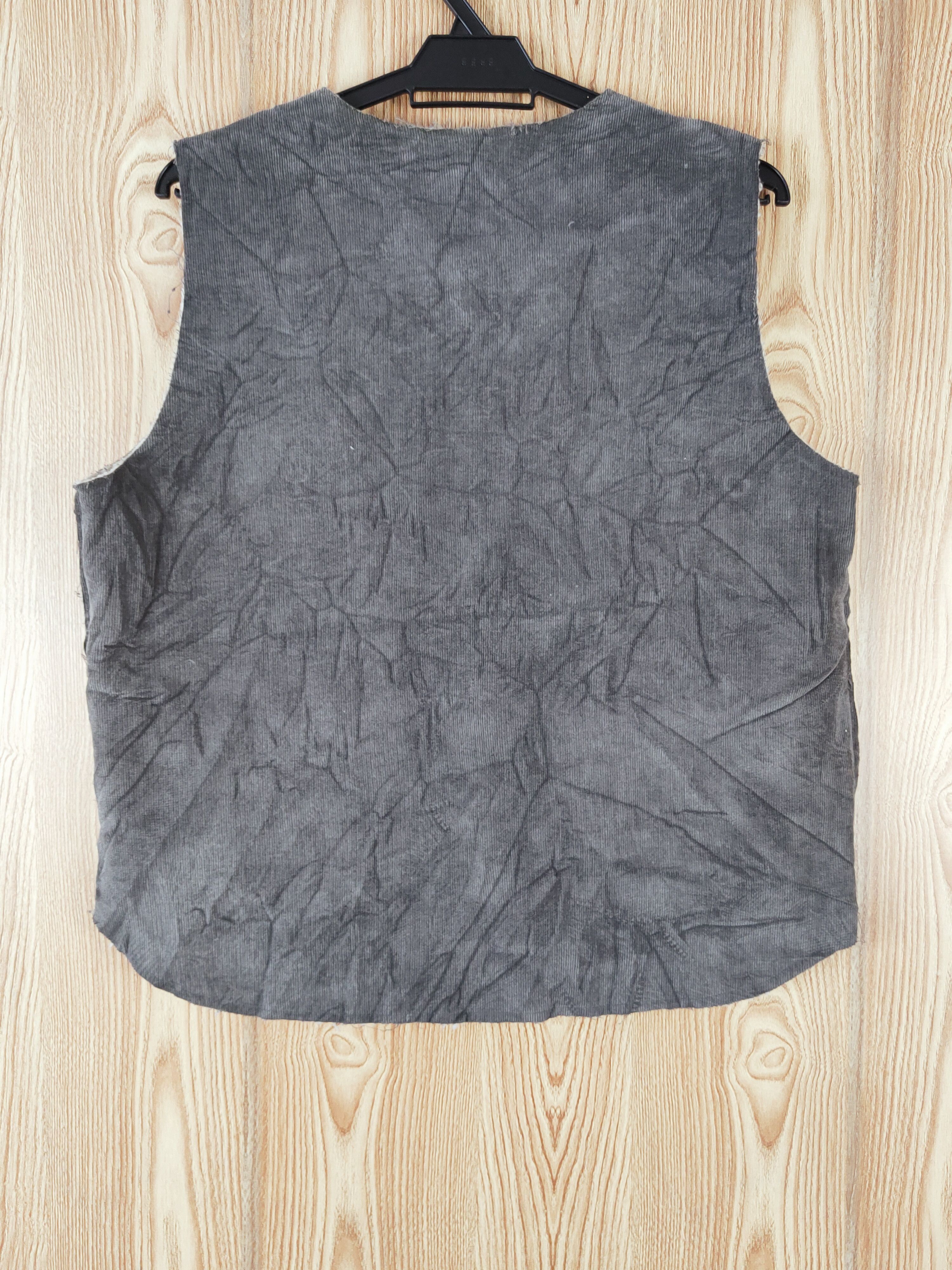 Japanese Brand Japanese Brand Gray Corduroy Vests #W170 Size M / US 6-8 / IT 42-44 - 7 Thumbnail